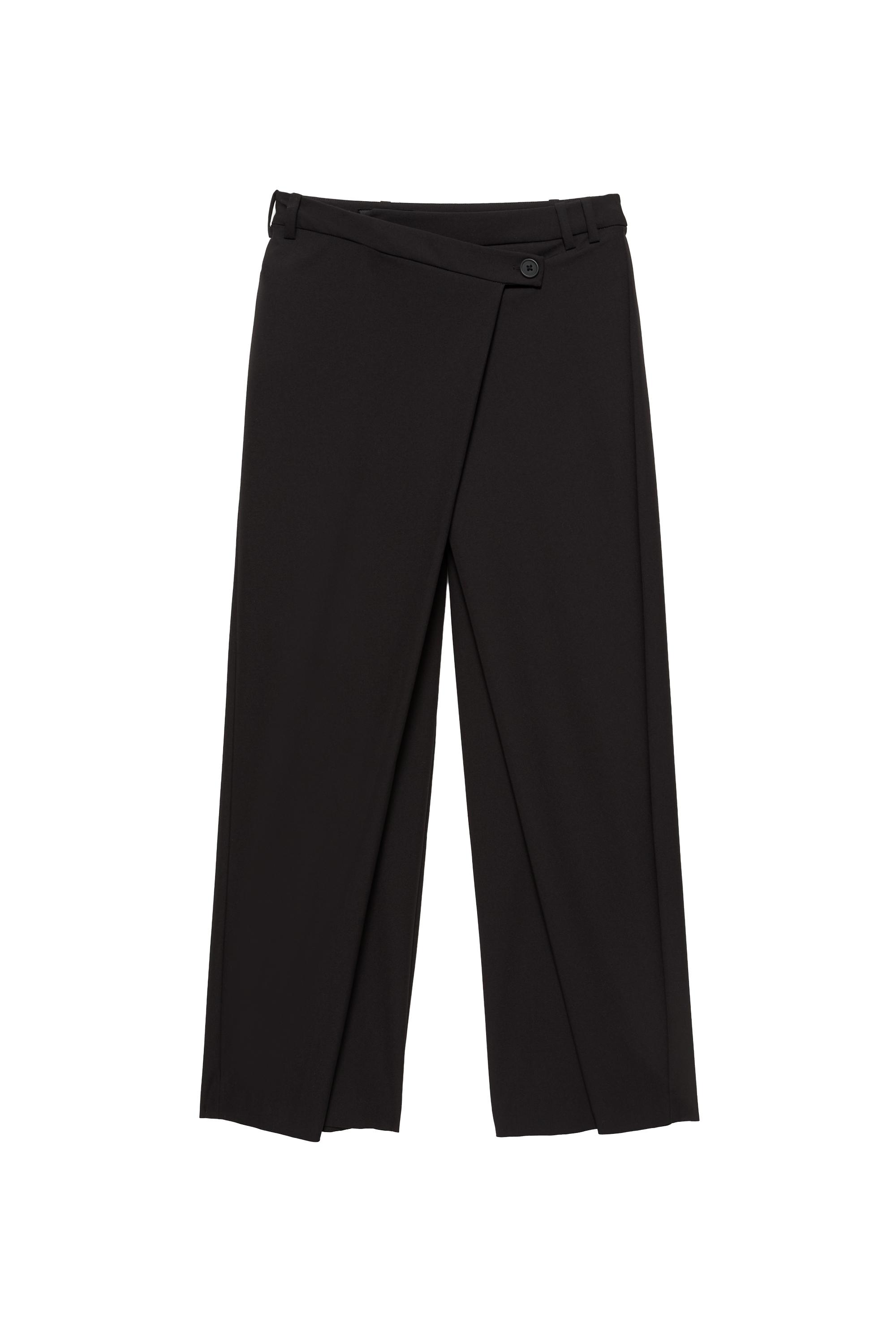 Pull&Bear Kruvaze bel klasik pantolon görsel 4