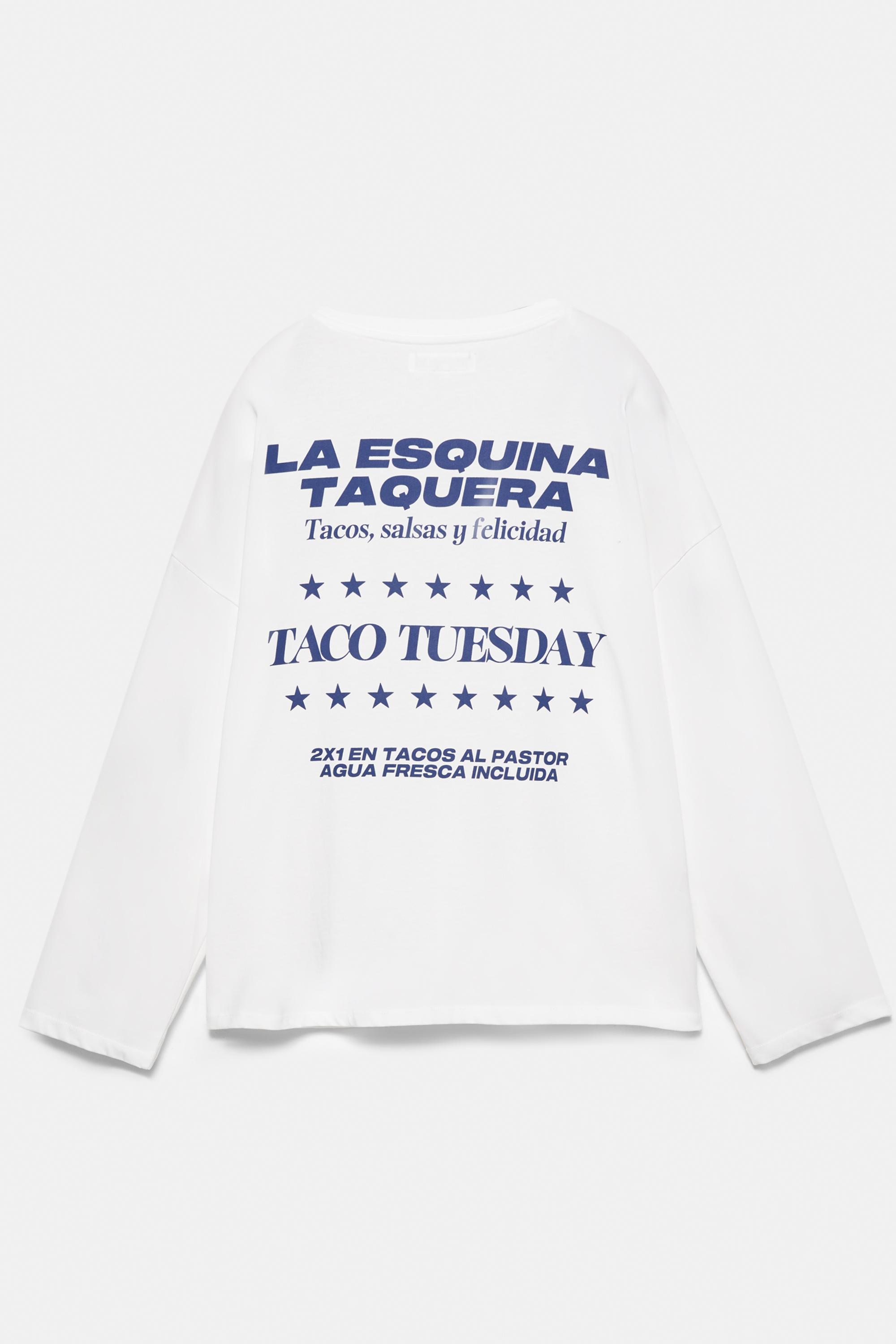 Long sleeve slogan T-shirt — Ice