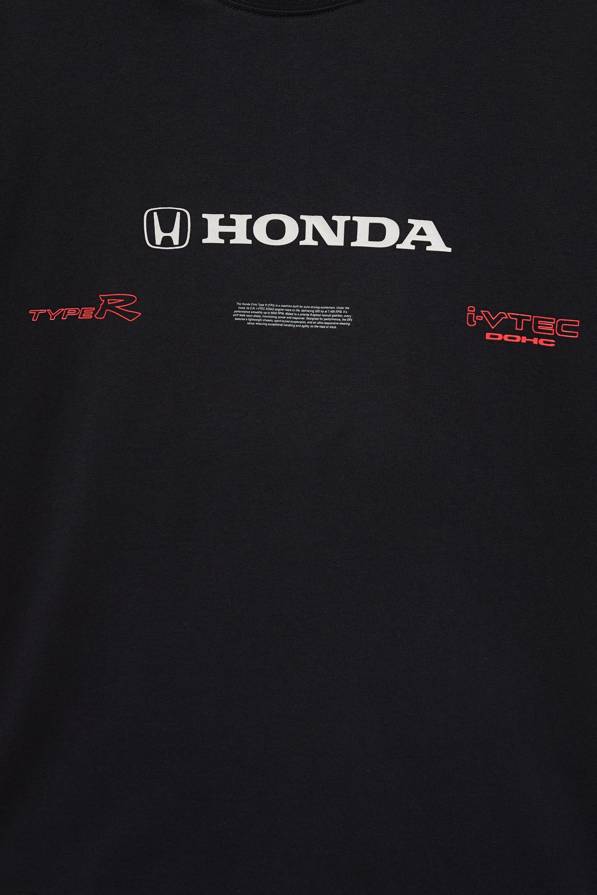 Honda Civic Graphic T-shirt — Anthracite grey
