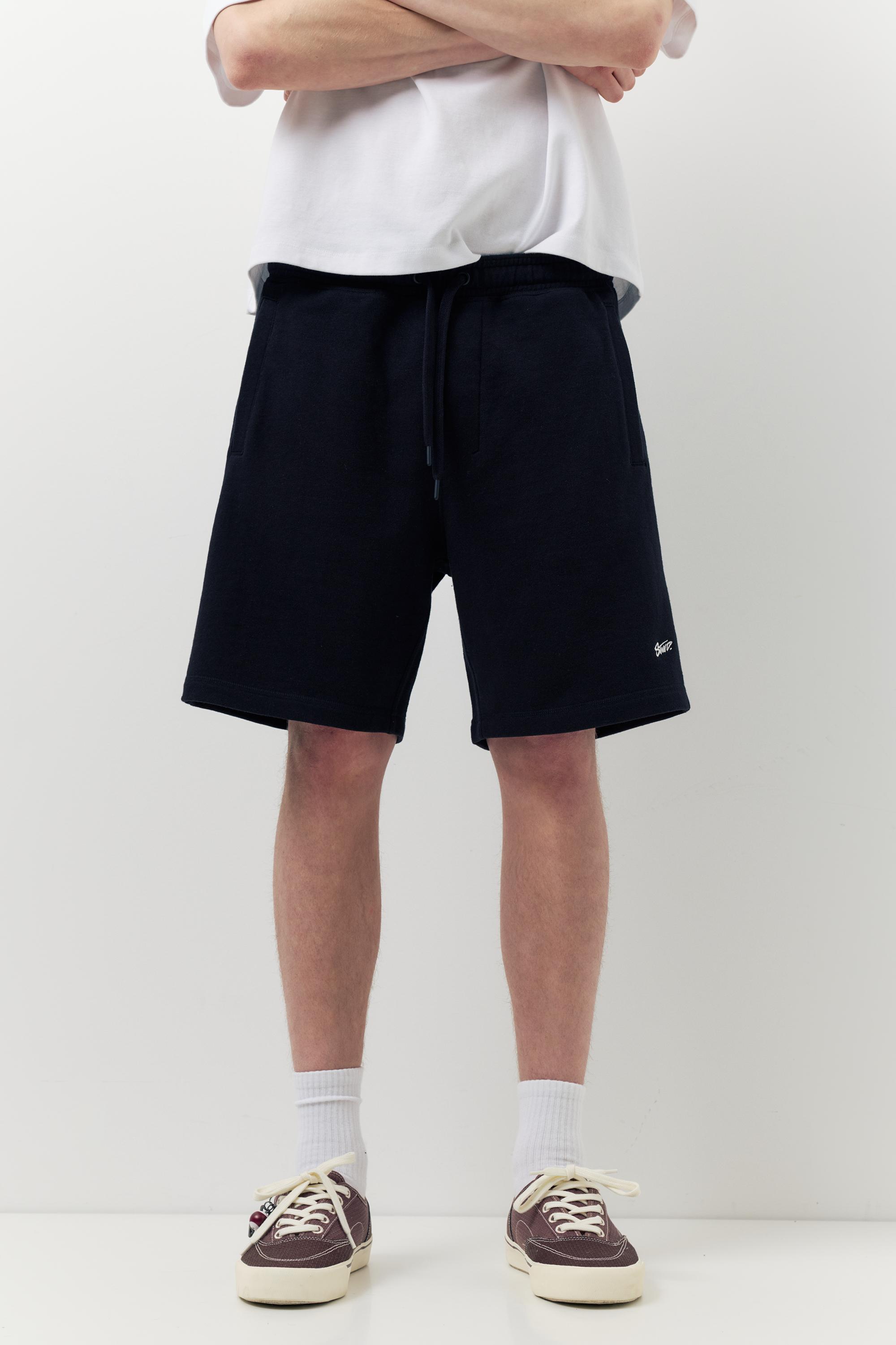 2-pack of STWD Bermuda short sweatpants — Beige