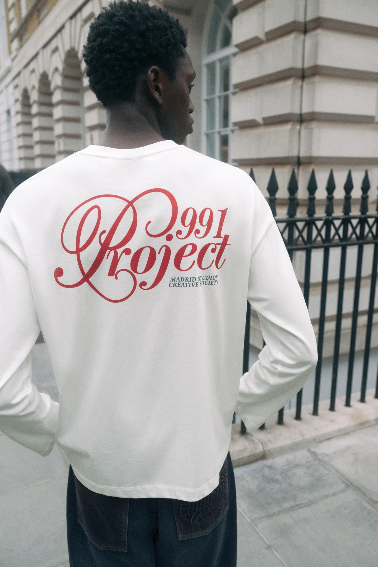 Relaxed fit graphic T-shirt — White