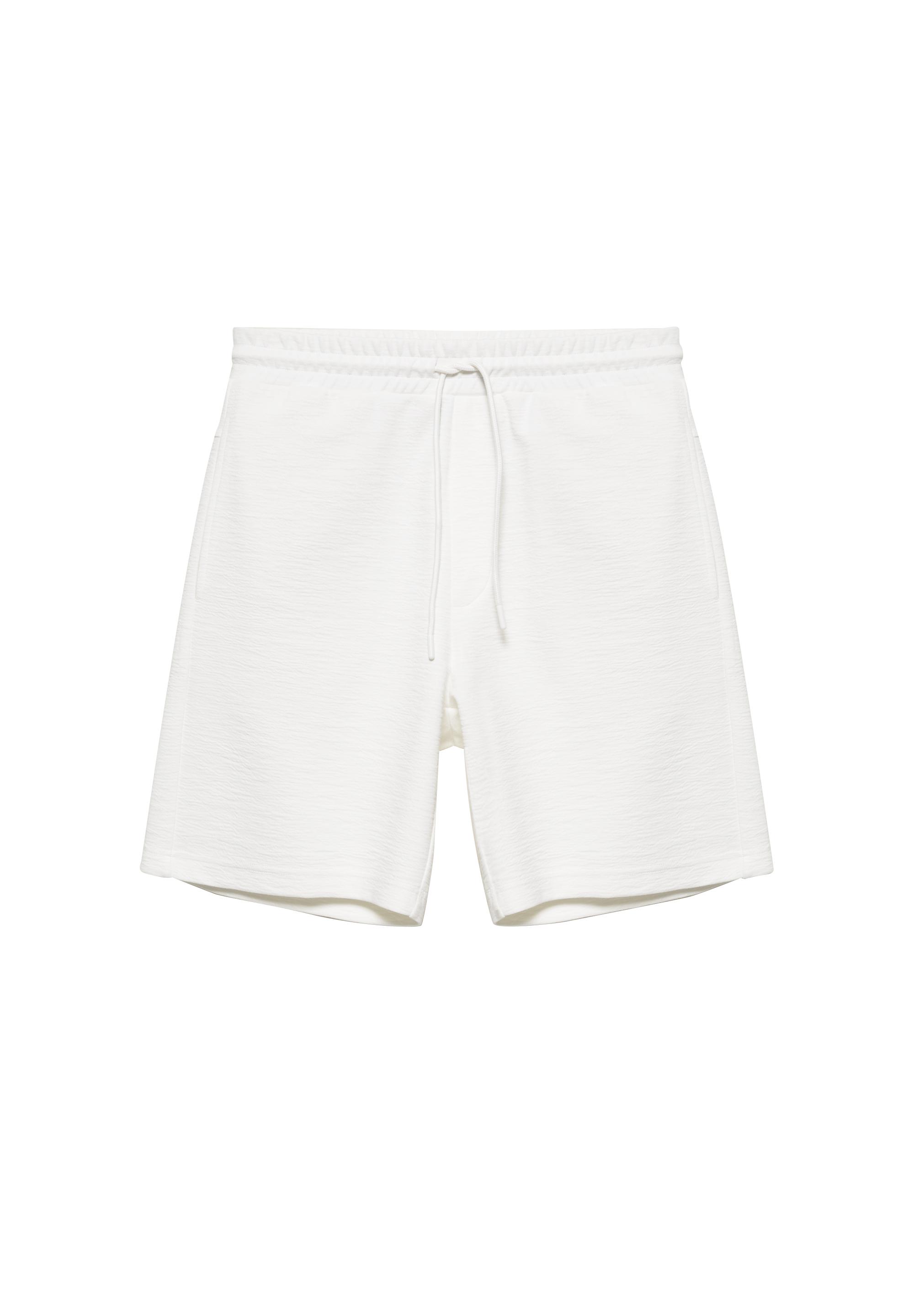 Relaxed fit Bermuda shorts — Off white