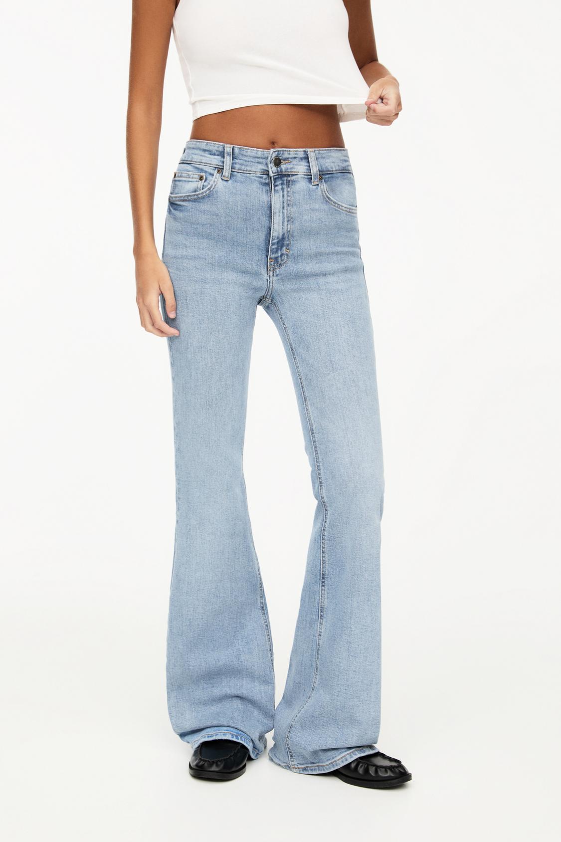 Maths Jean Flare Petite Taille Jean Flare Basique Pull&bear