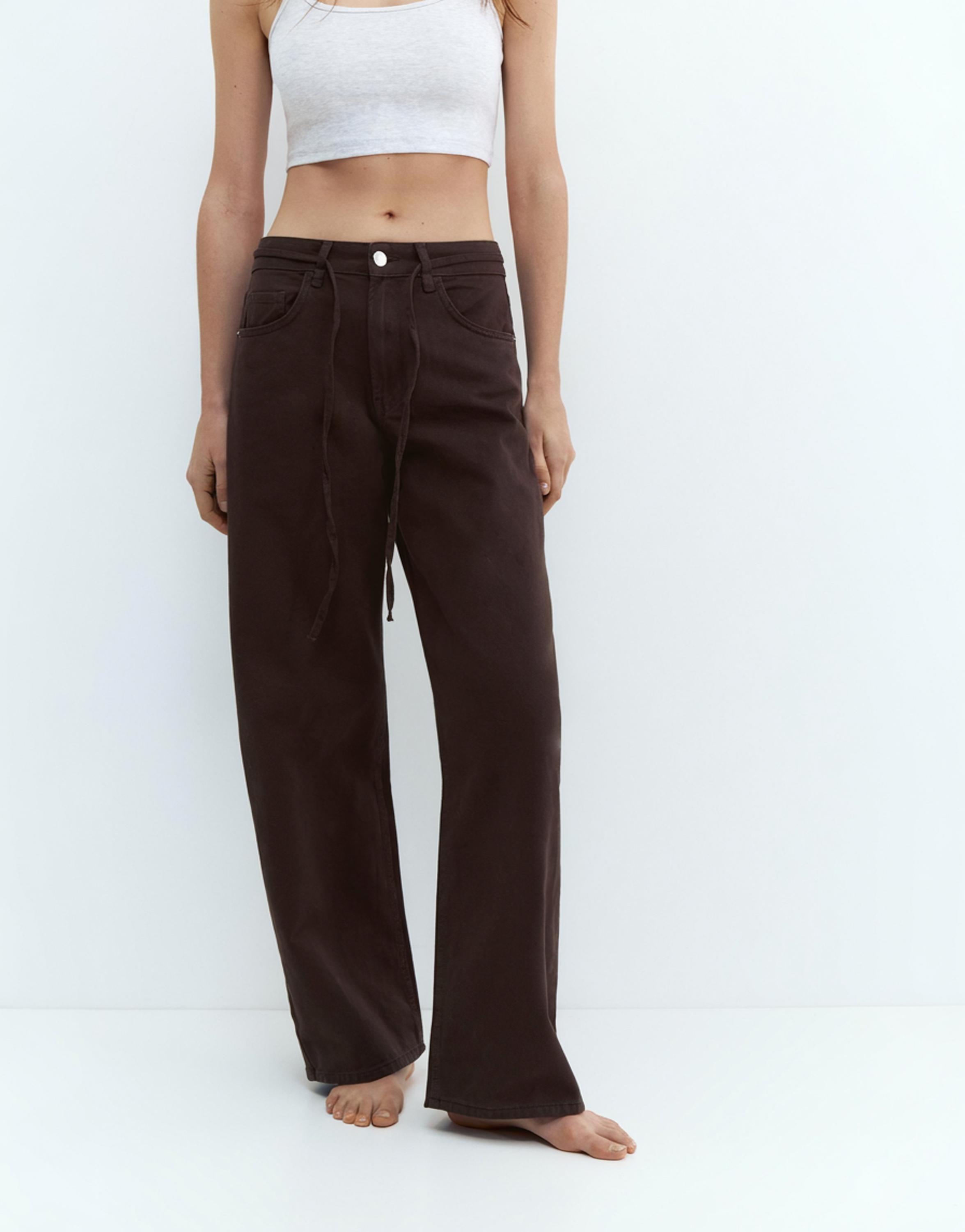 Bağcıklı baggy jean - Görsel 71