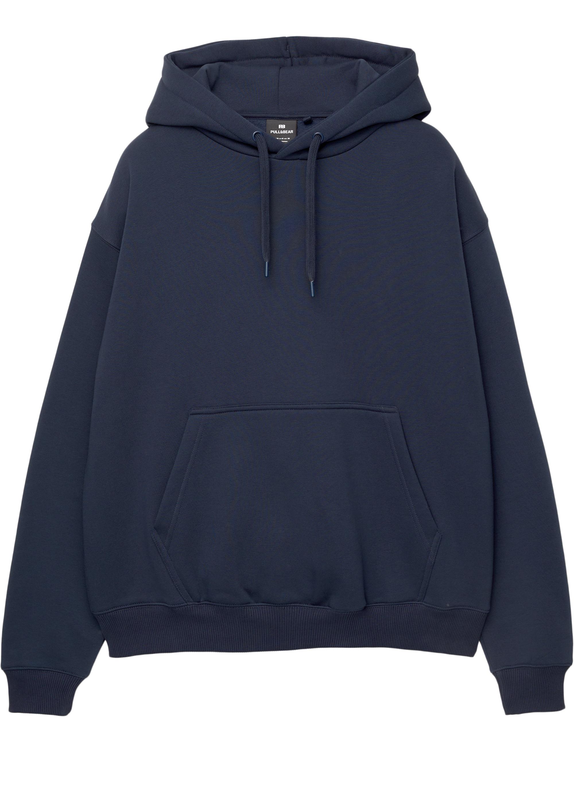 Basic kapüşonlu sweatshirt - Görsel 82