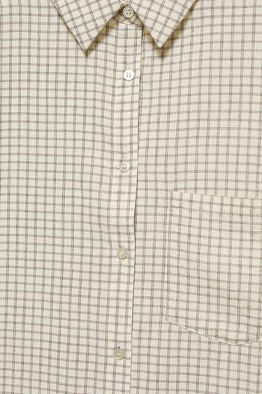 Check shirt with pocket — Vanilla 7