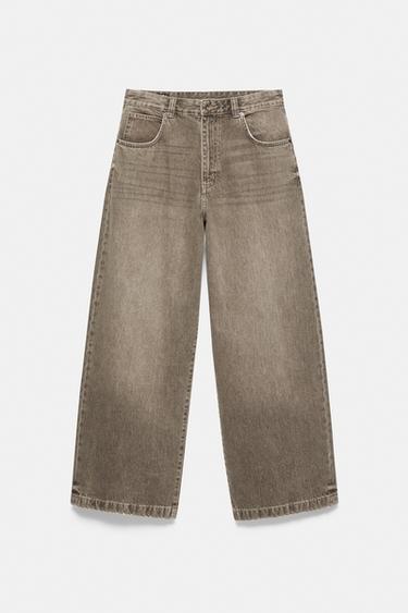 Wide-leg jeans — Brown 6