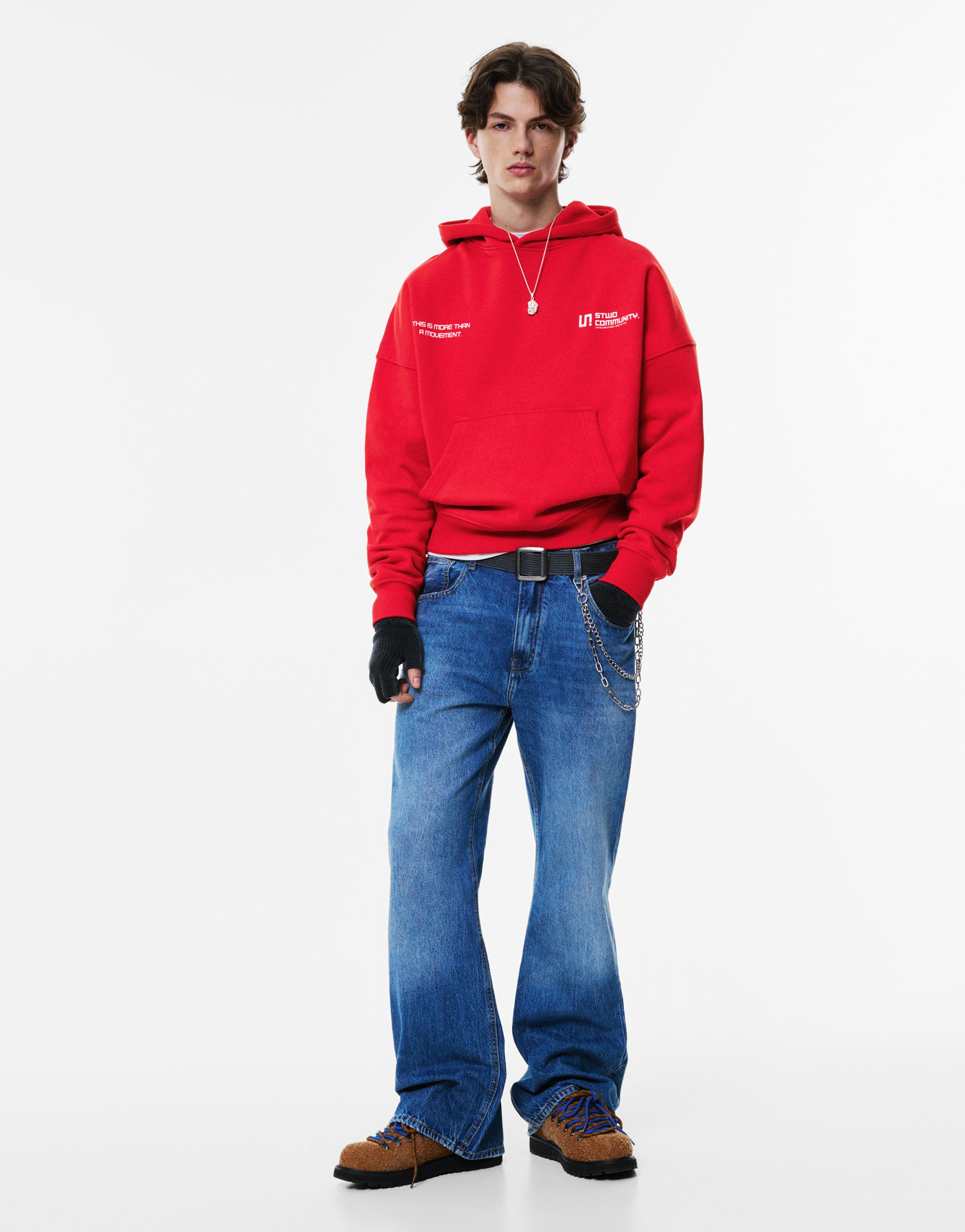 STWD kapüşonlu sweatshirt - Görsel 45