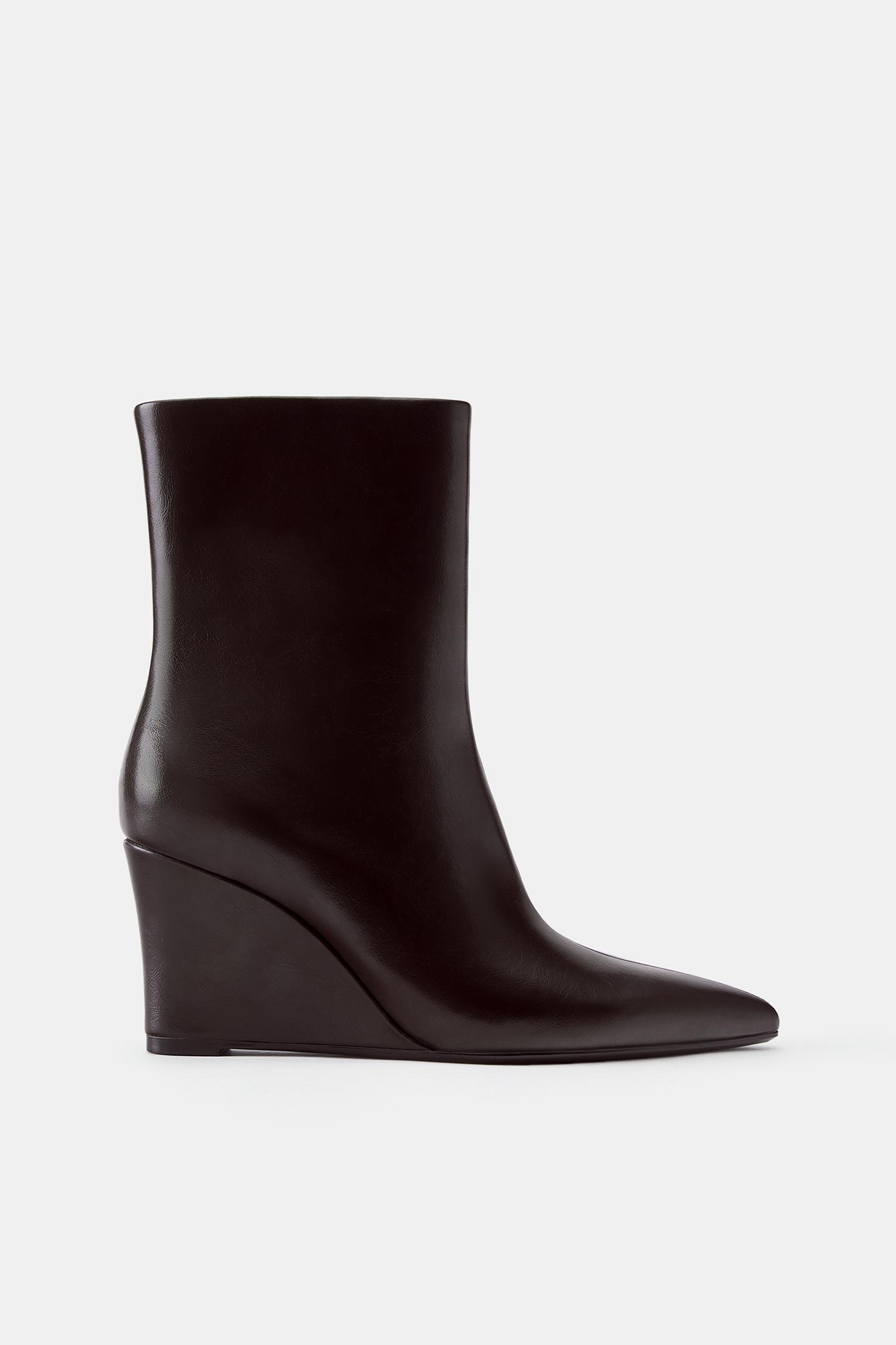 Botines tacón cuña