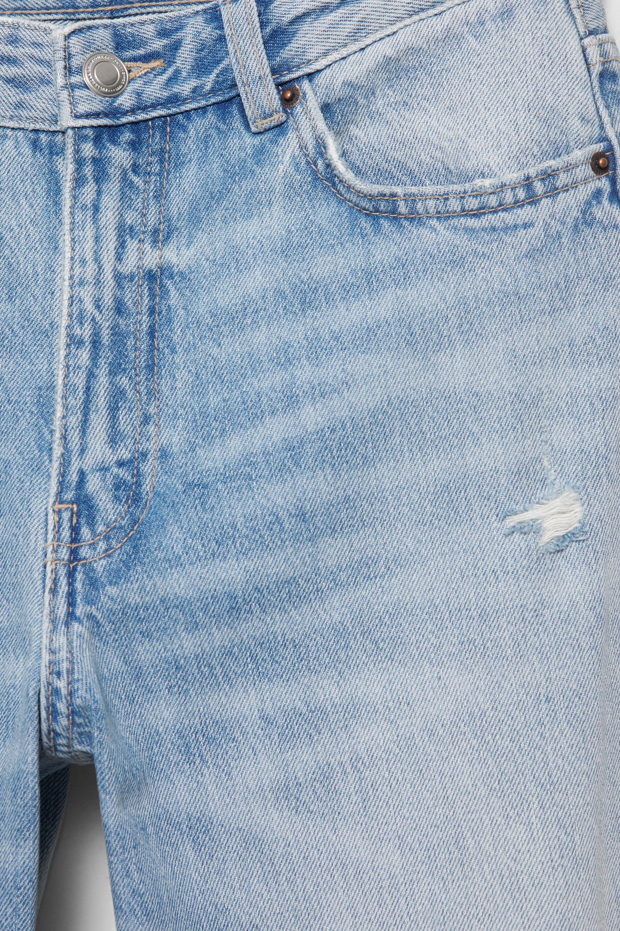 Ripped boyfriend jeans
