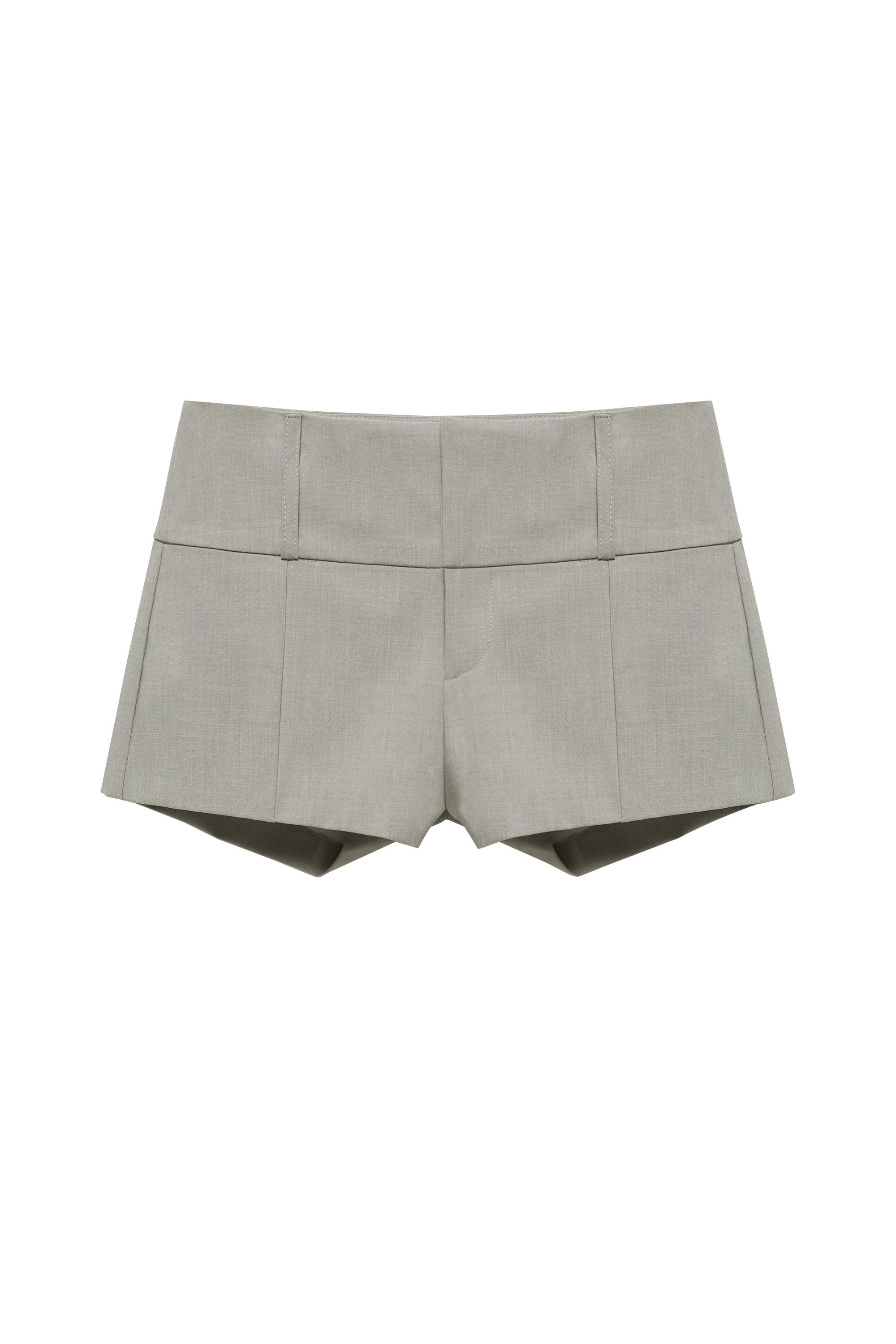 Pull&Bear Tailored fit mini şort görsel 5