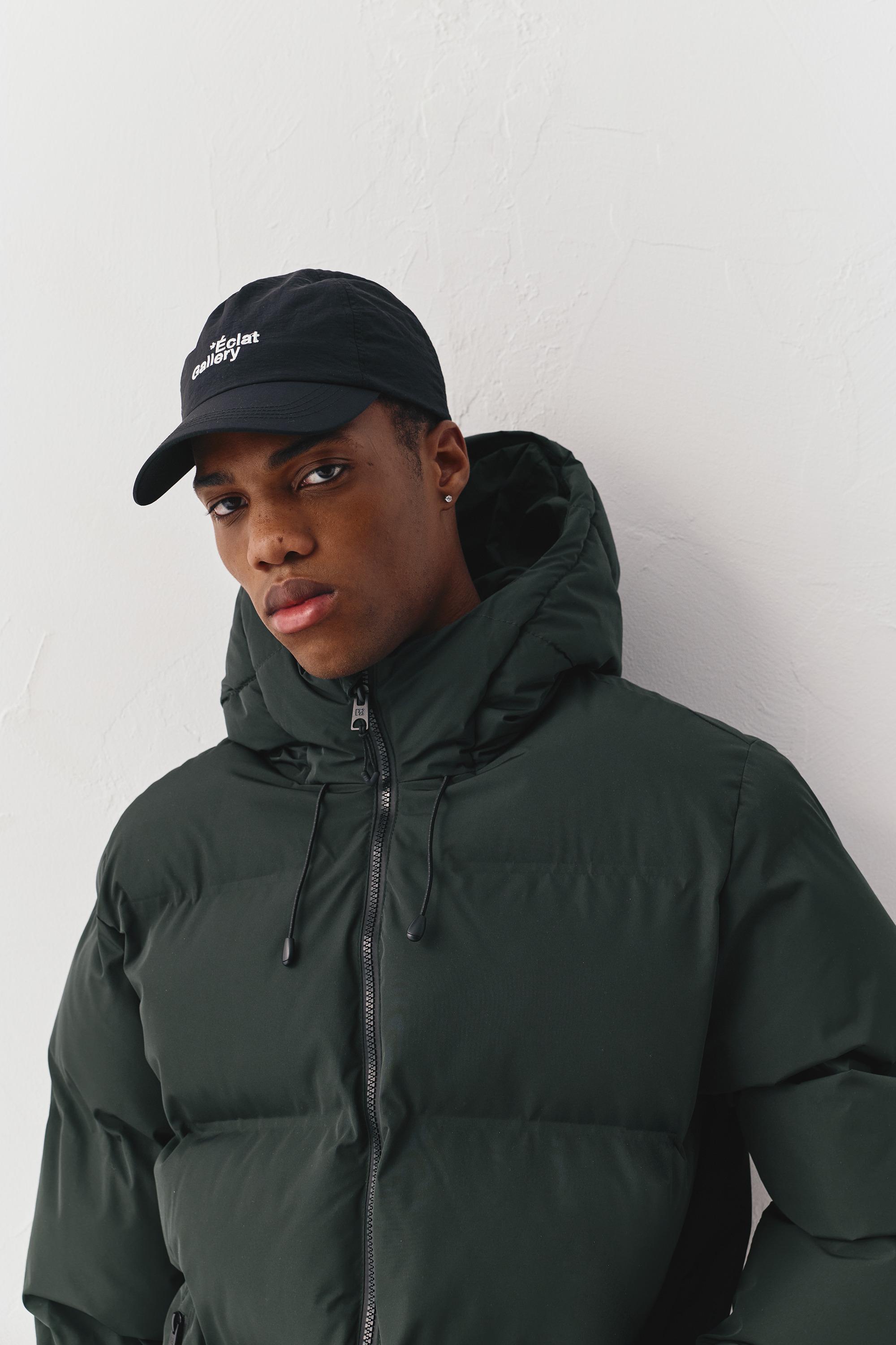 Kapüşonlu, ısıyla mühürlenmiş şişme ceket - Görsel 40