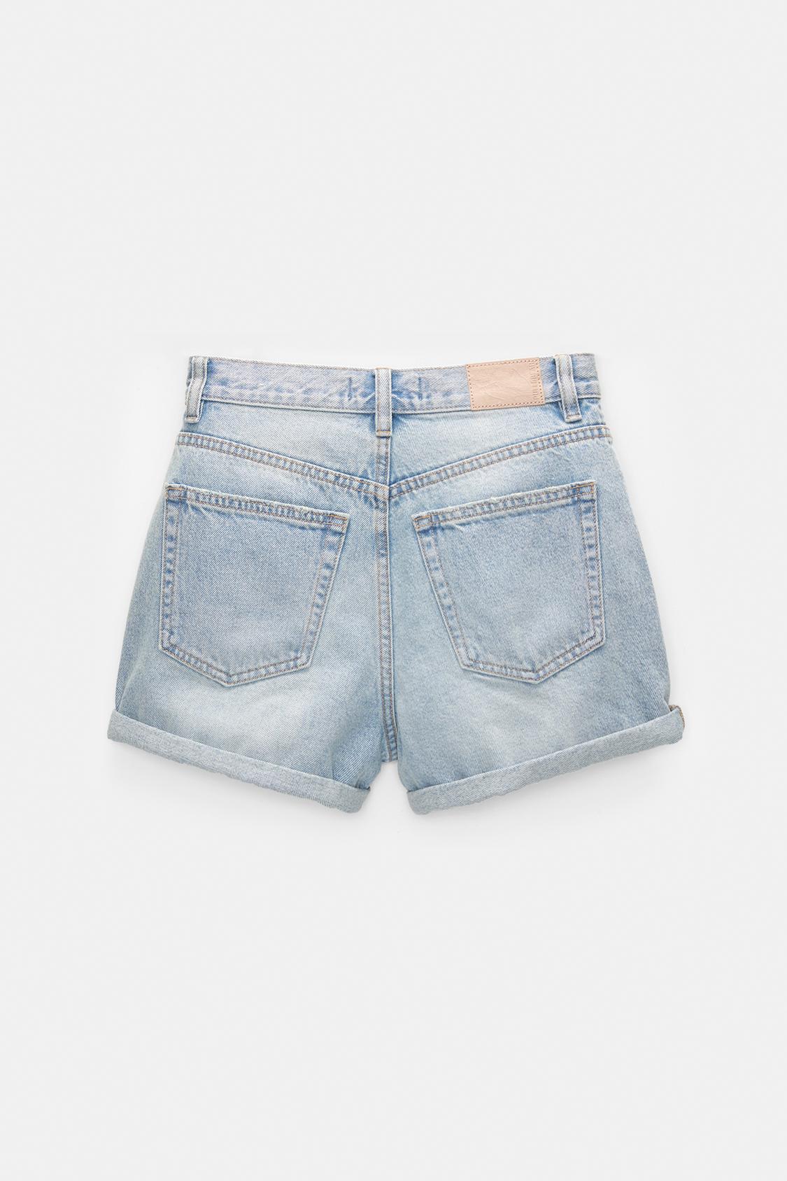 Pull&bear Short Vaquero Mom Mom Fit Pull And Bear Shorts
