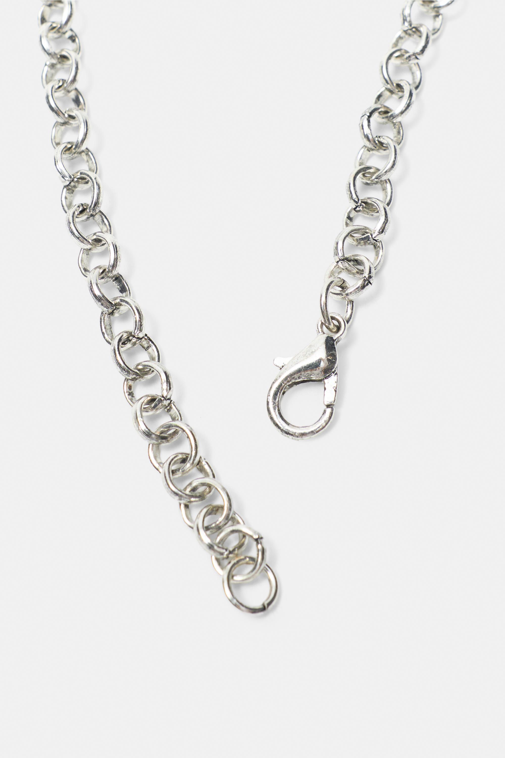 Mother-of-pearl-effect necklace — Ice