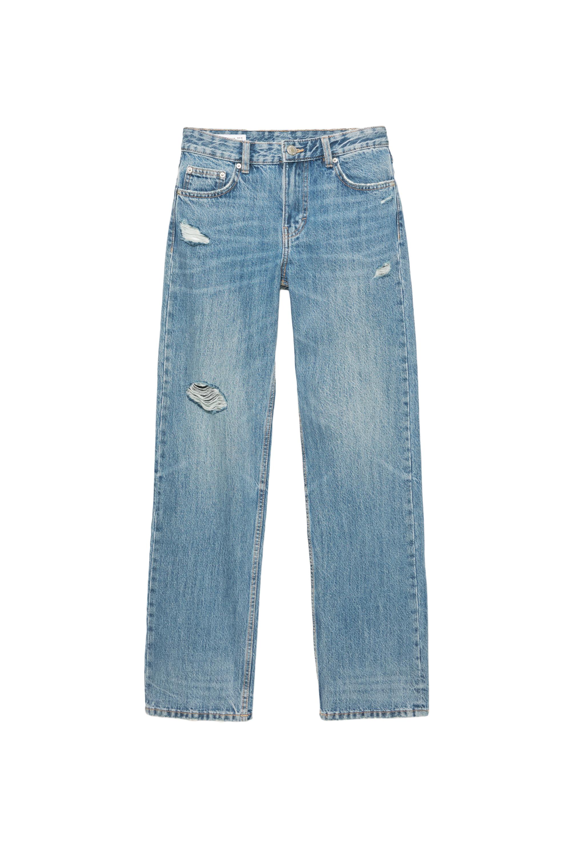 Orta bel straight fit jean - Görsel 96