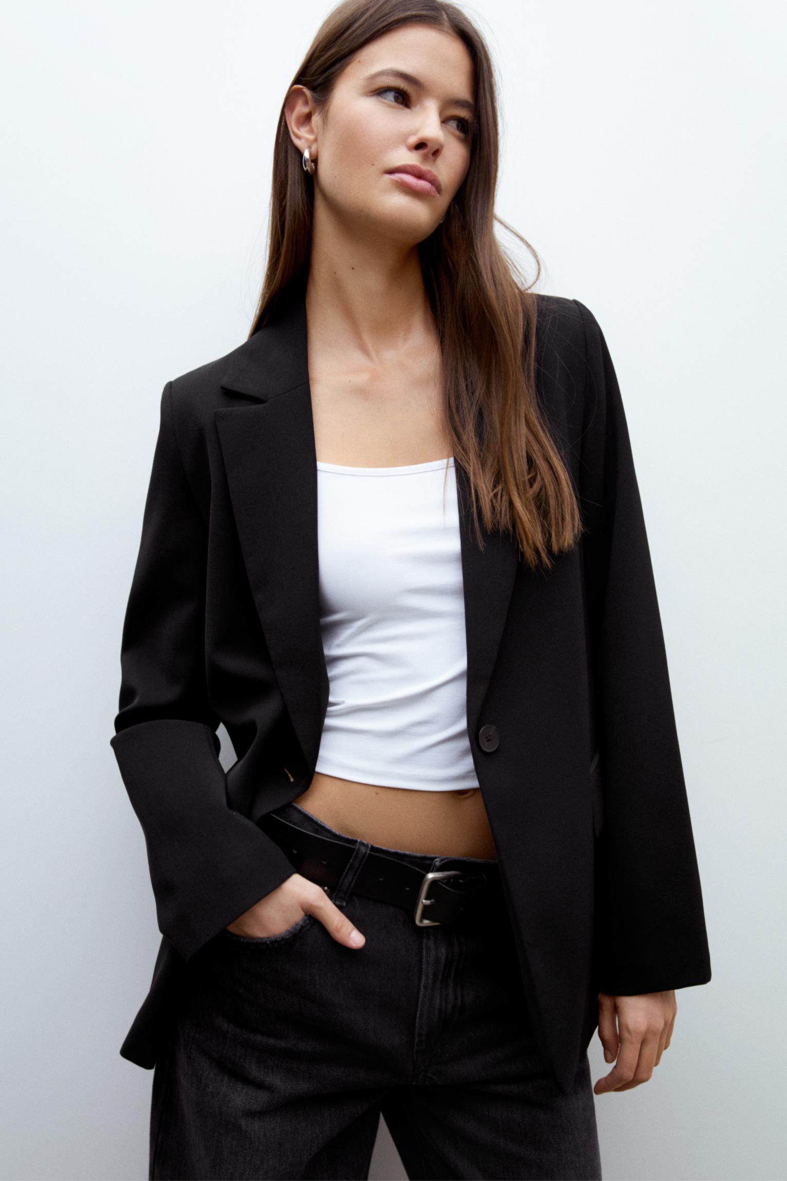 Basic blazer — Black