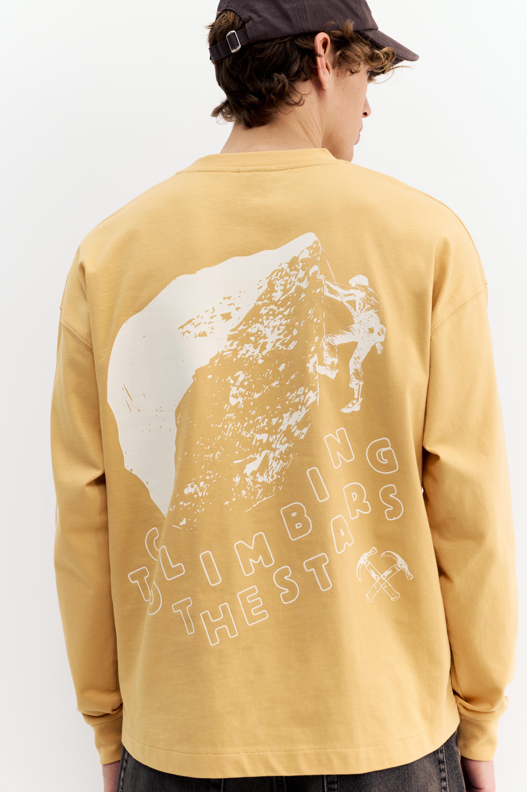 Cepli uzun kollu tişört - Görsel 10