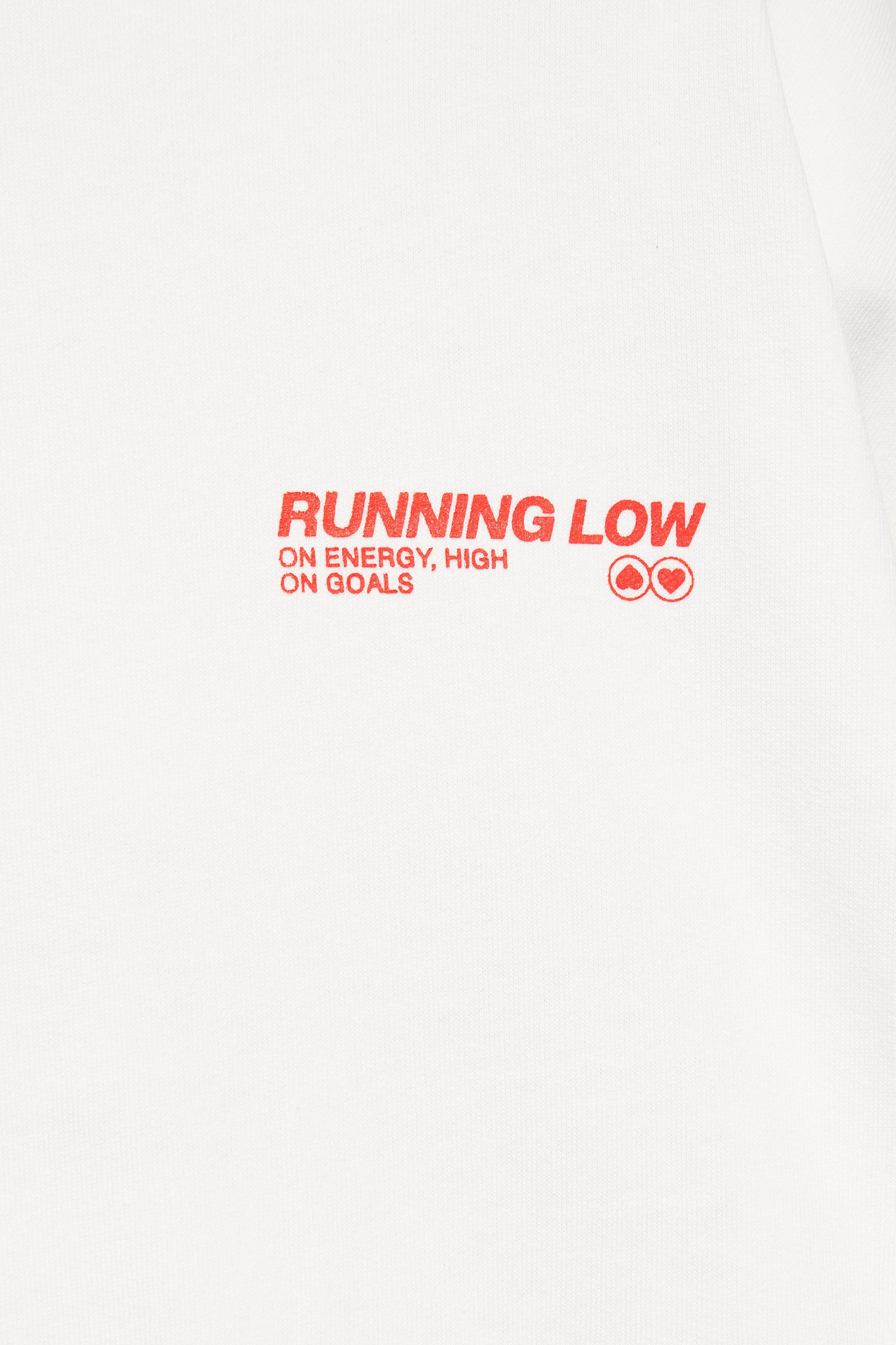 Running graphic hoodie — Ice