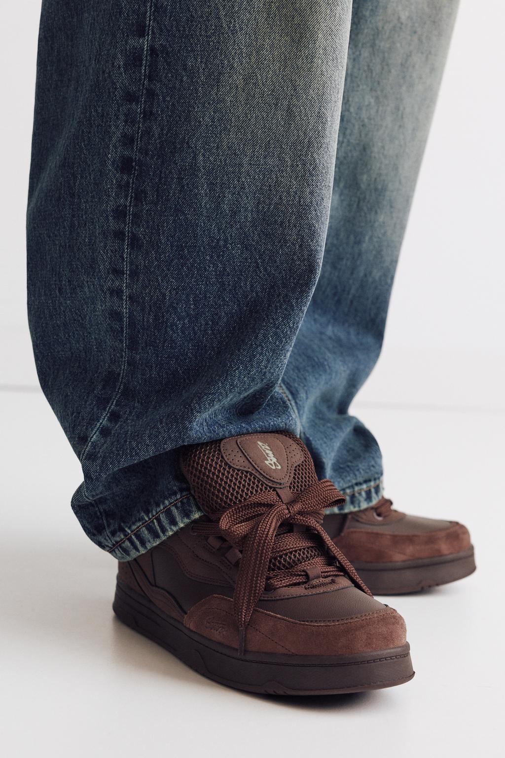 Zapatos Hombre Zapatos Marrones Pull And Bear Suela Volumen