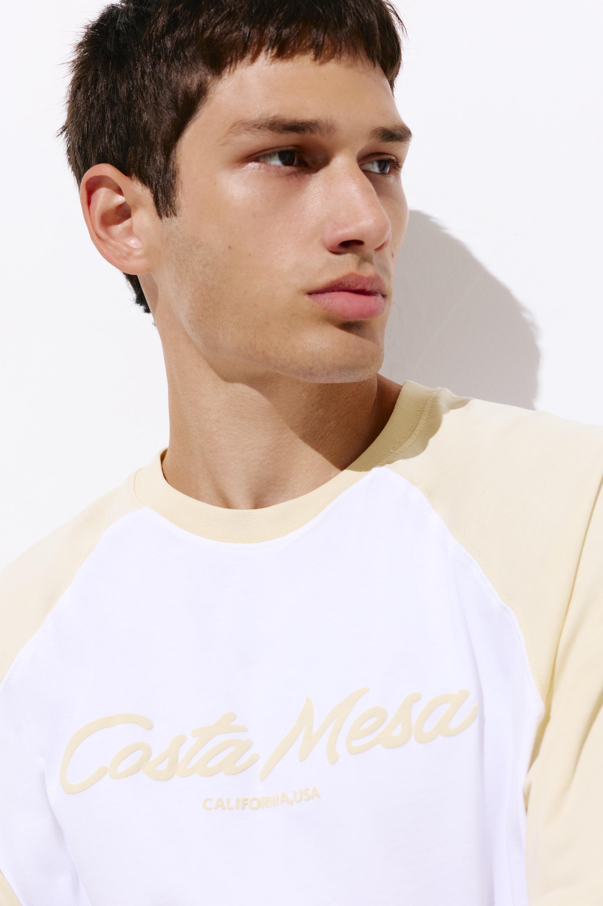 Costa Mesa T-shirt — Yellow