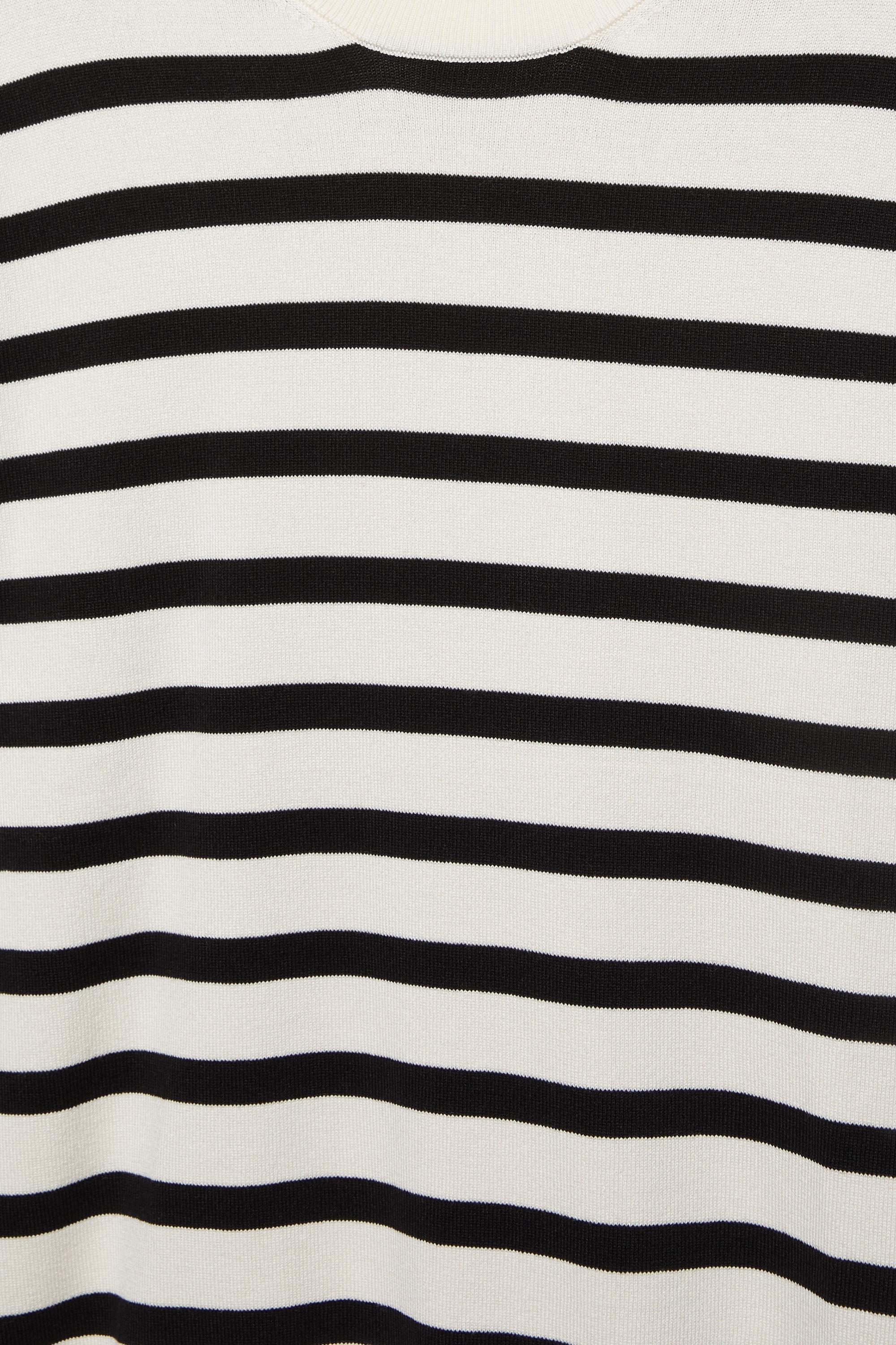 Short sleeve jumper — White/Black