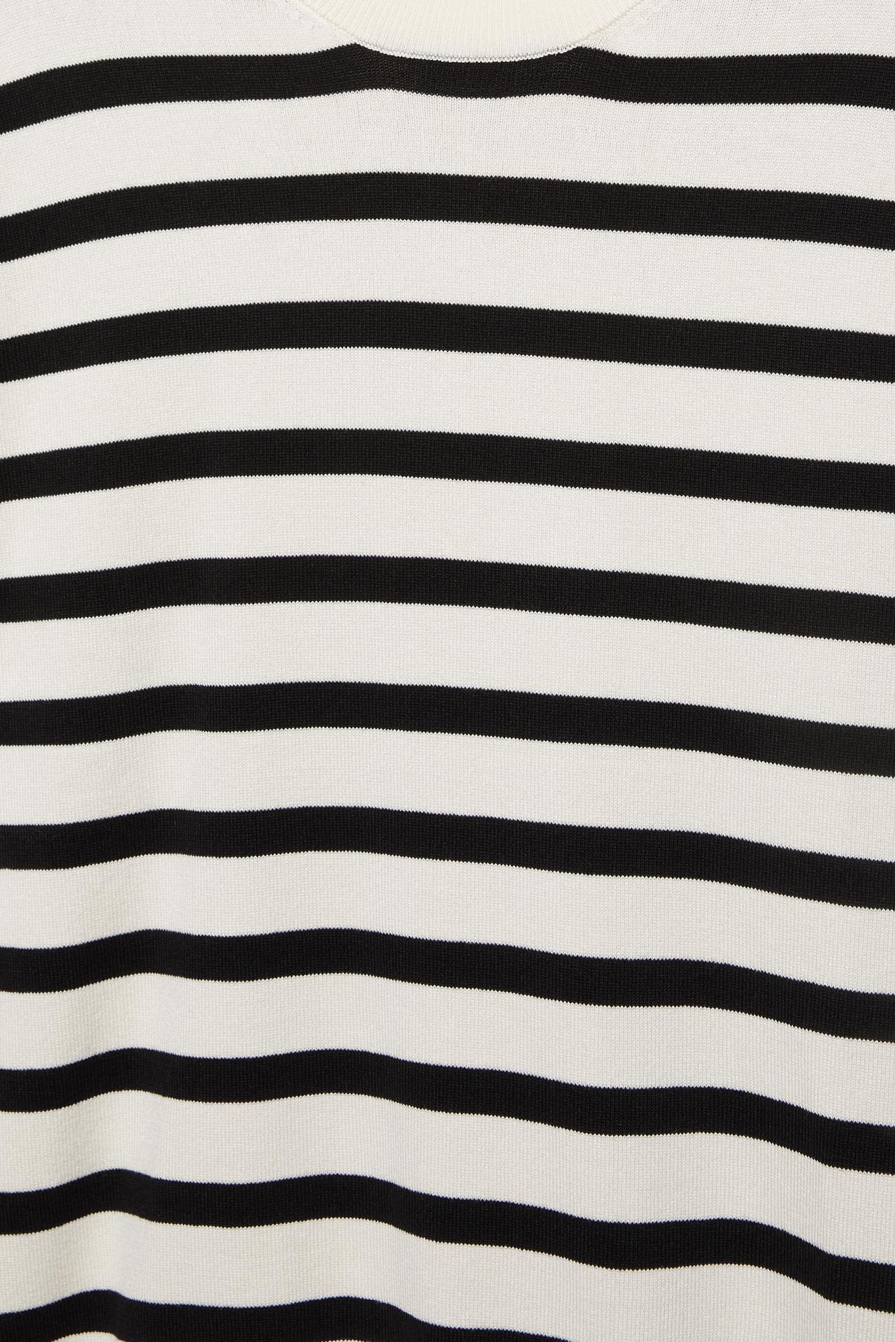 Short sleeve jumper — White/Black