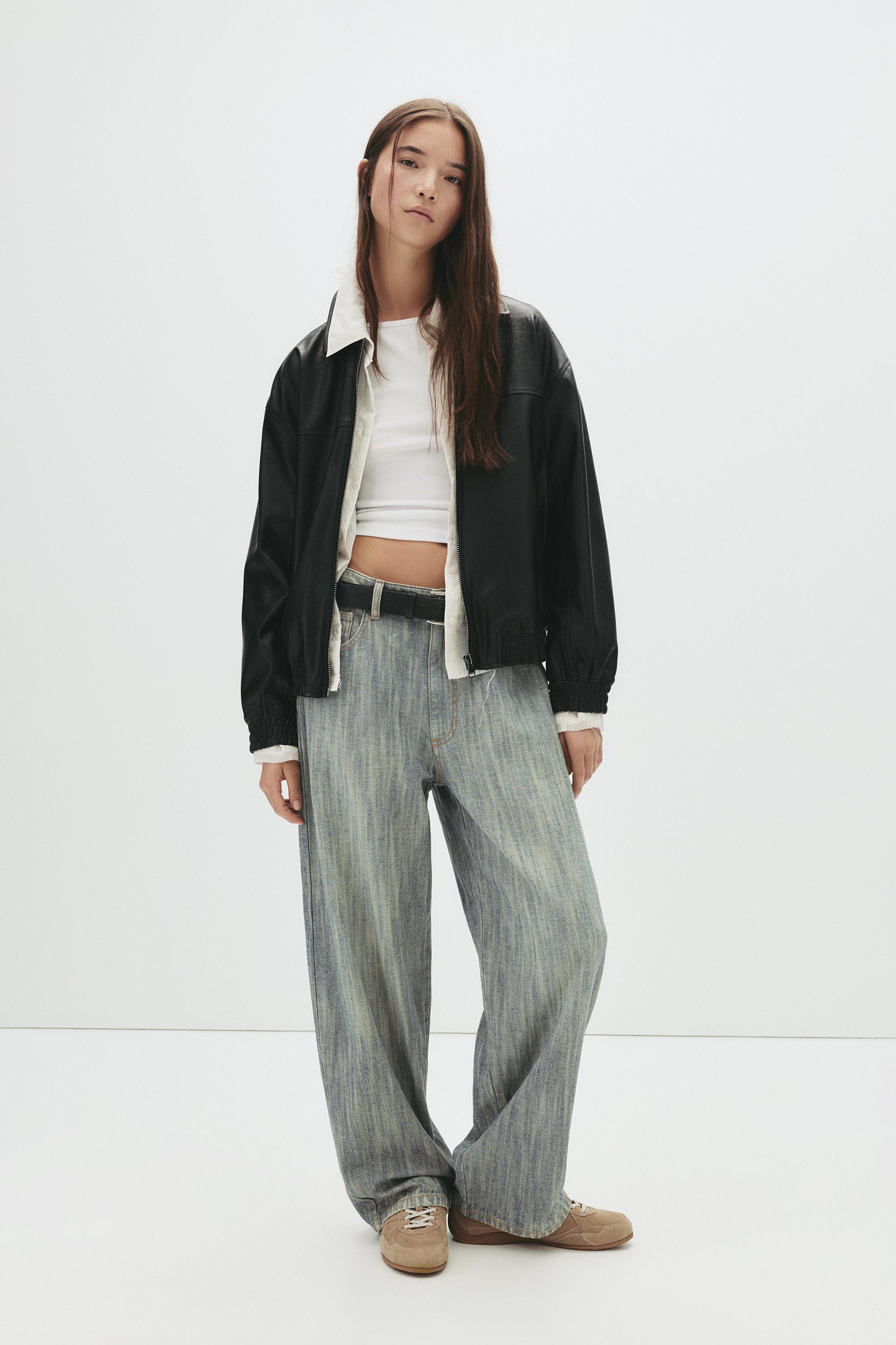 Suni Deri Baba Kesim Ceket - Görsel 34