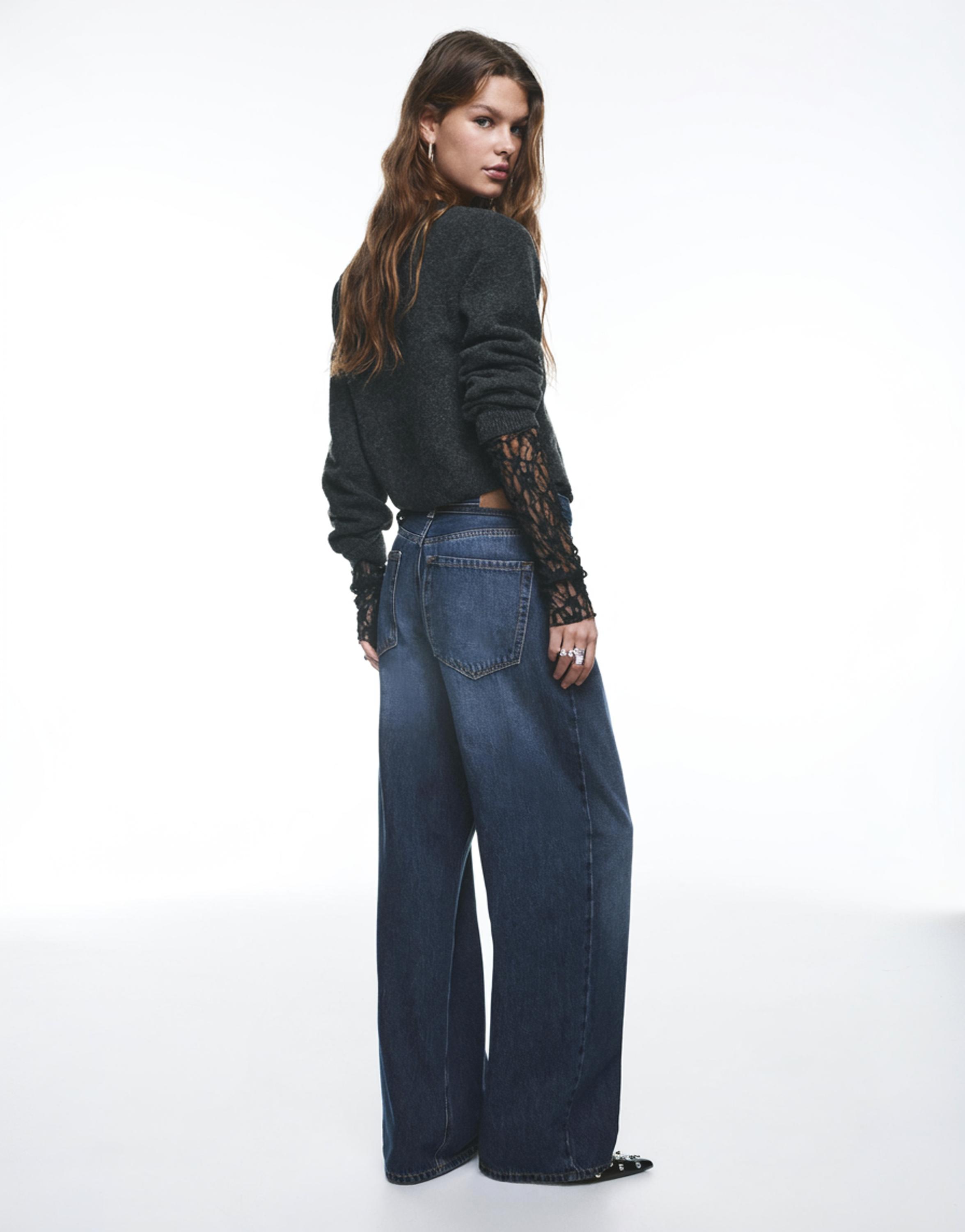 Bağcıklı baggy jean - Görsel 49