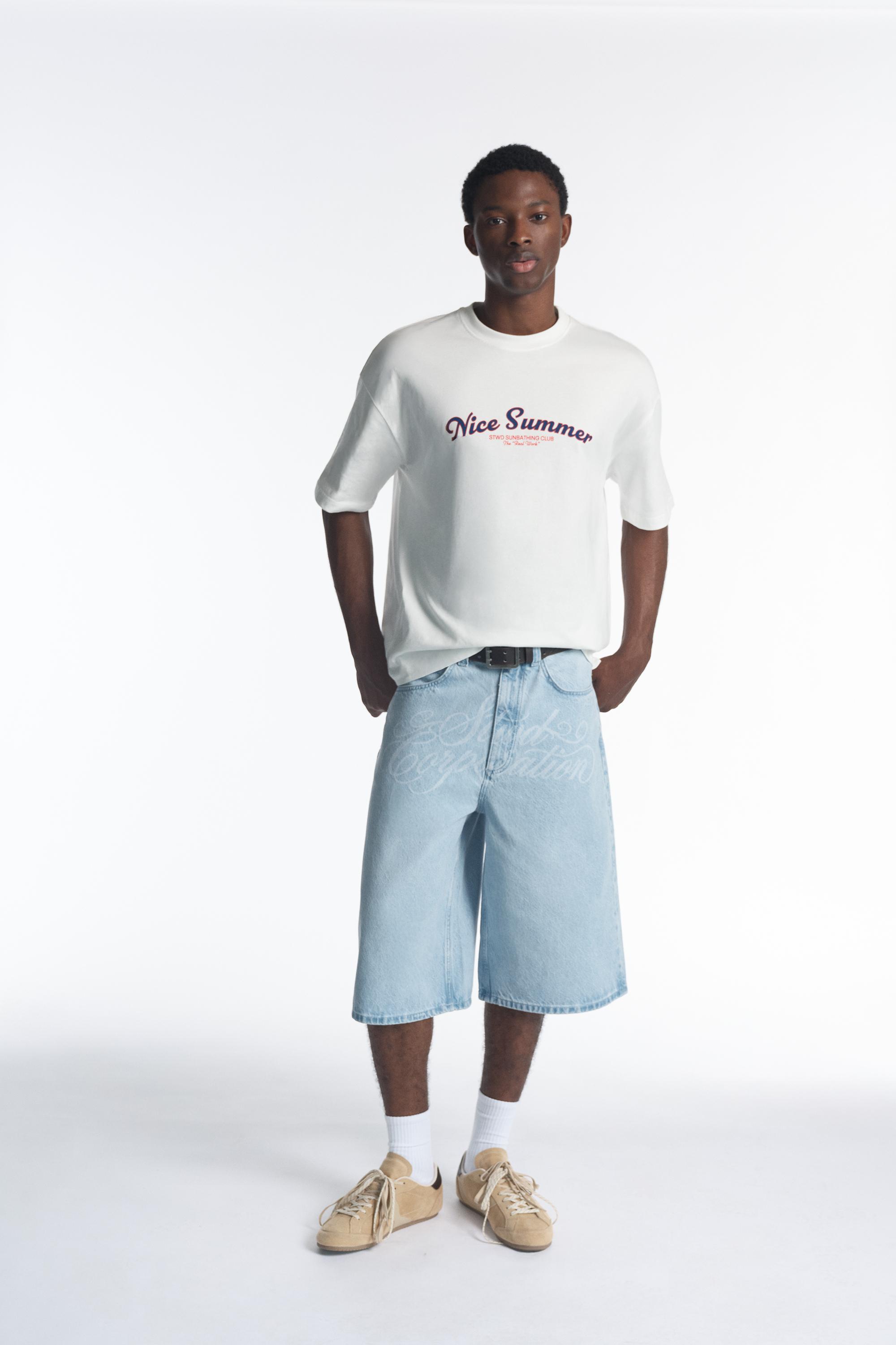 STWD Nice Summer T-shirt — Off white