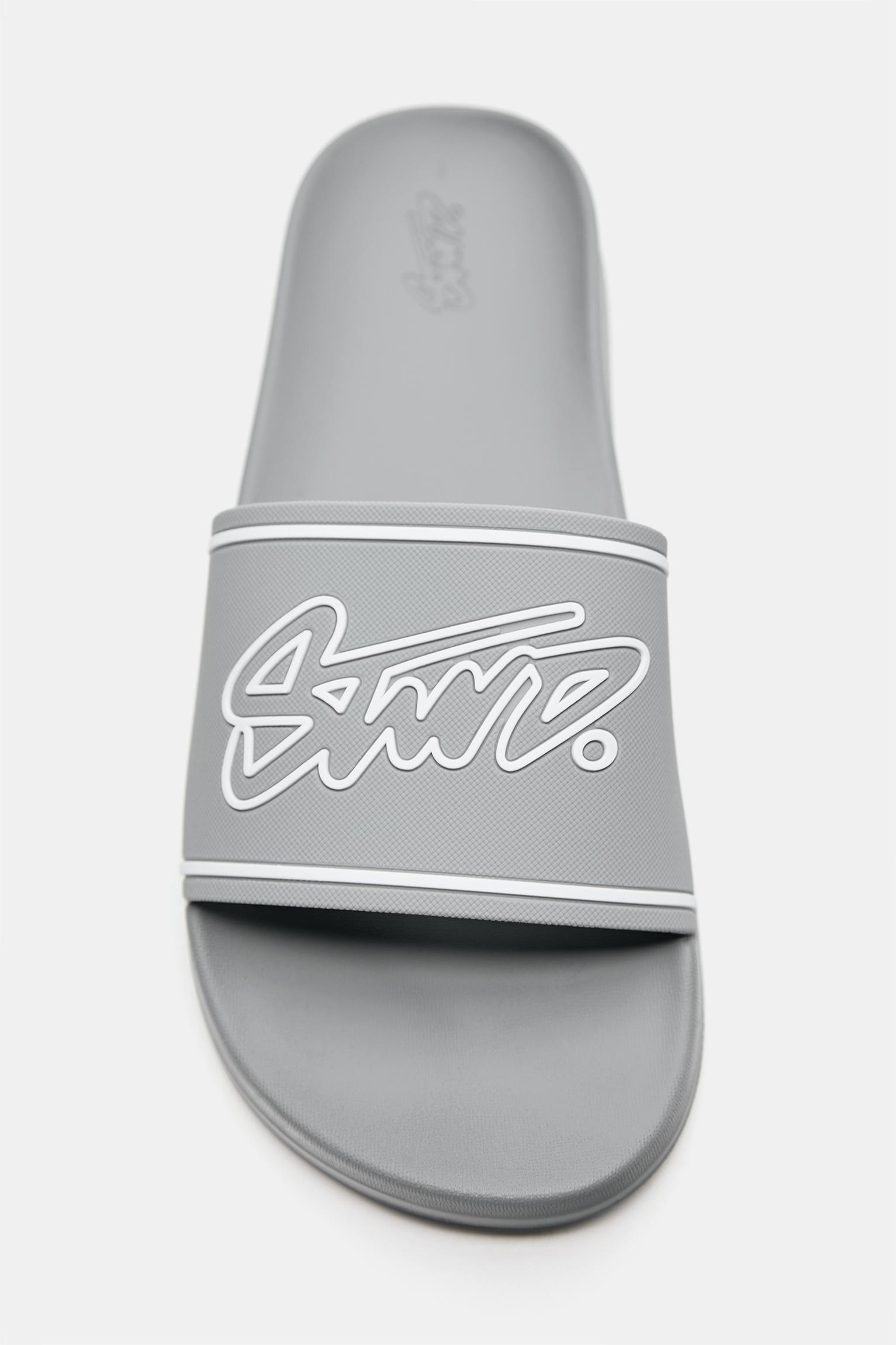 STWD logolu kauçuk sandalet - Görsel 24