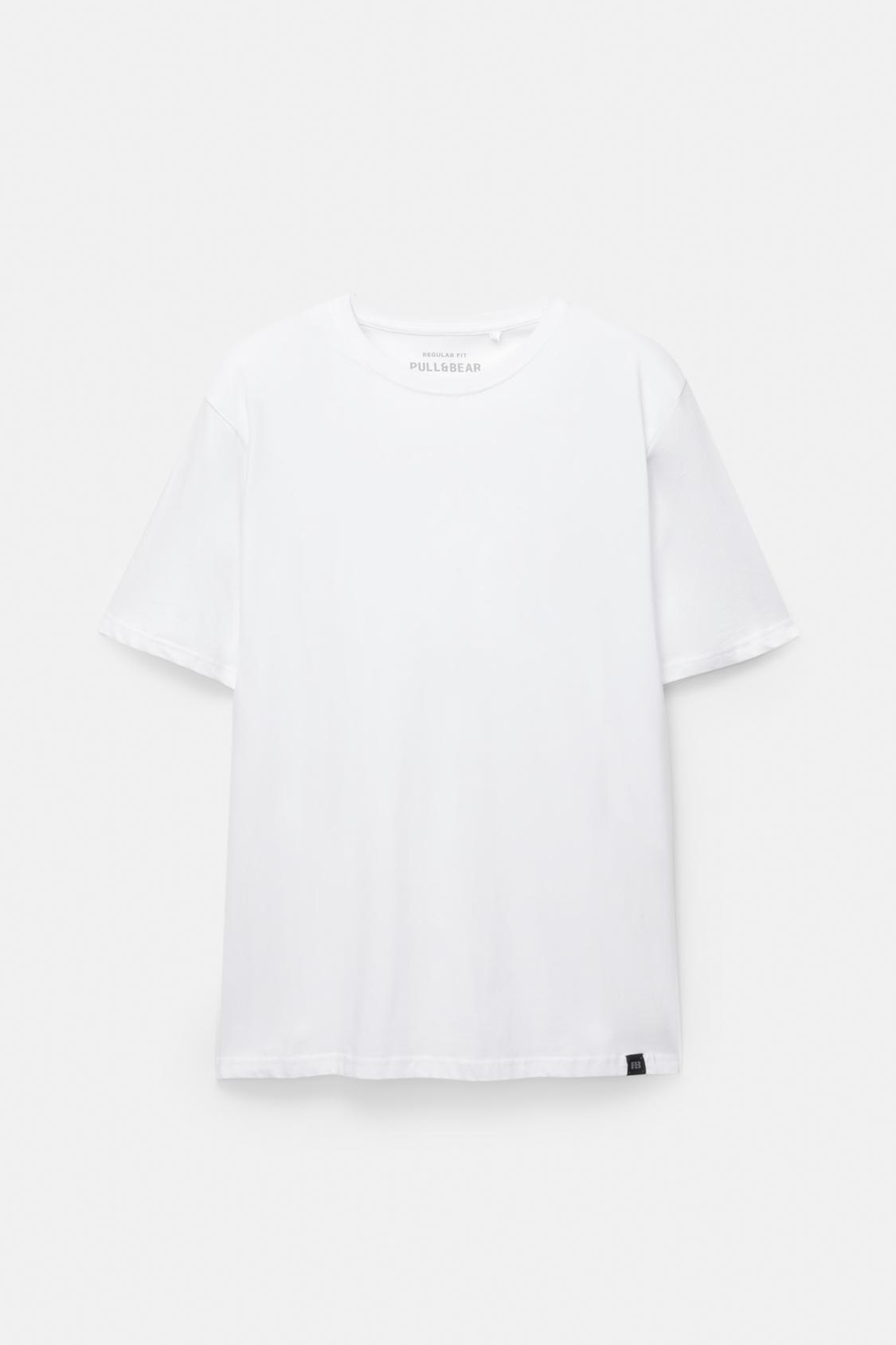 Regular Fit Camisetas Pull And Bear Camiseta Smile Pull And Bear