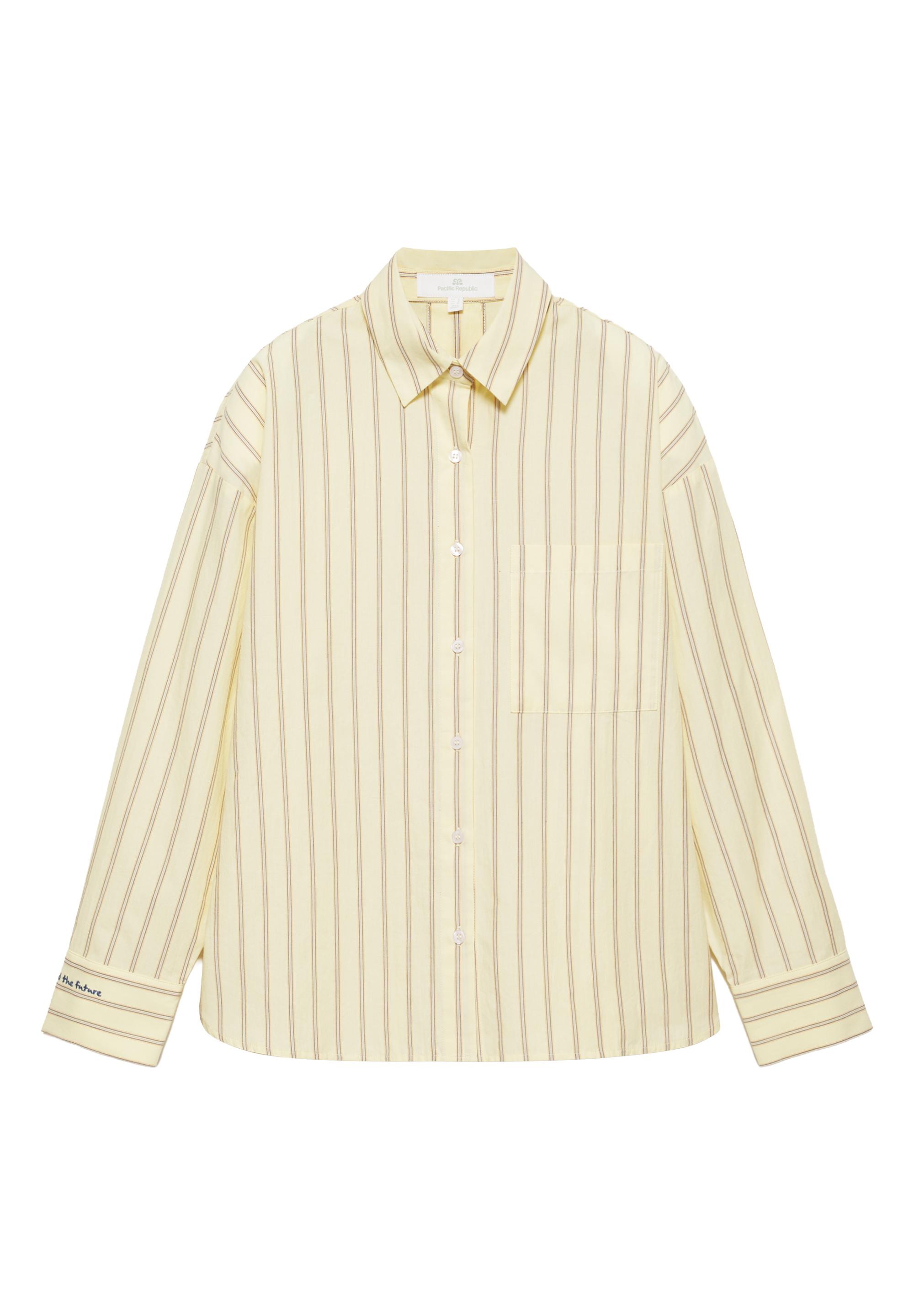 Sarı çizgili gömlek