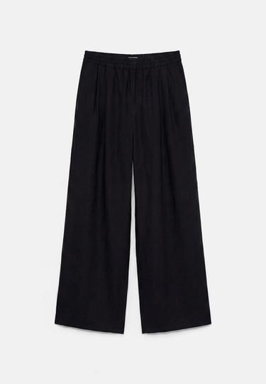Flowing darted trousers — Black 5