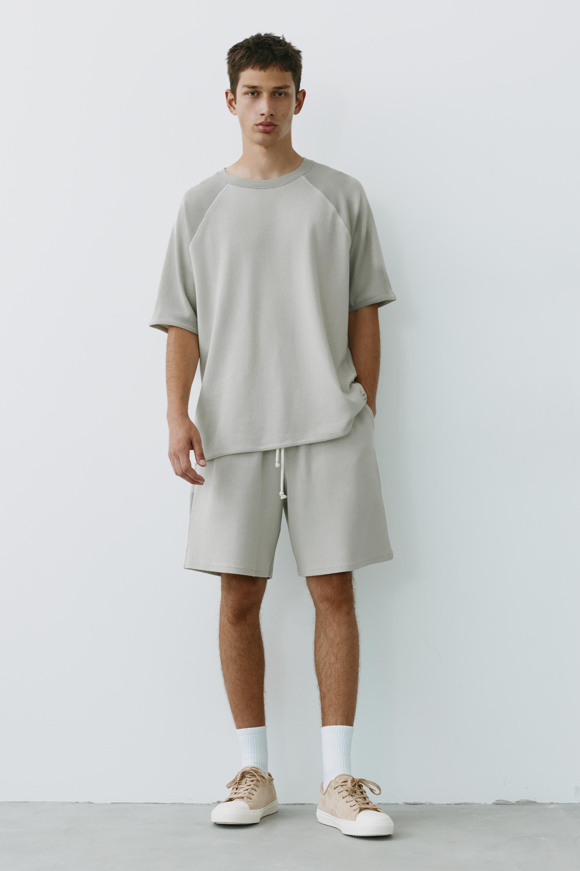 Raglan short sleeve T-shirt — Aquamarine