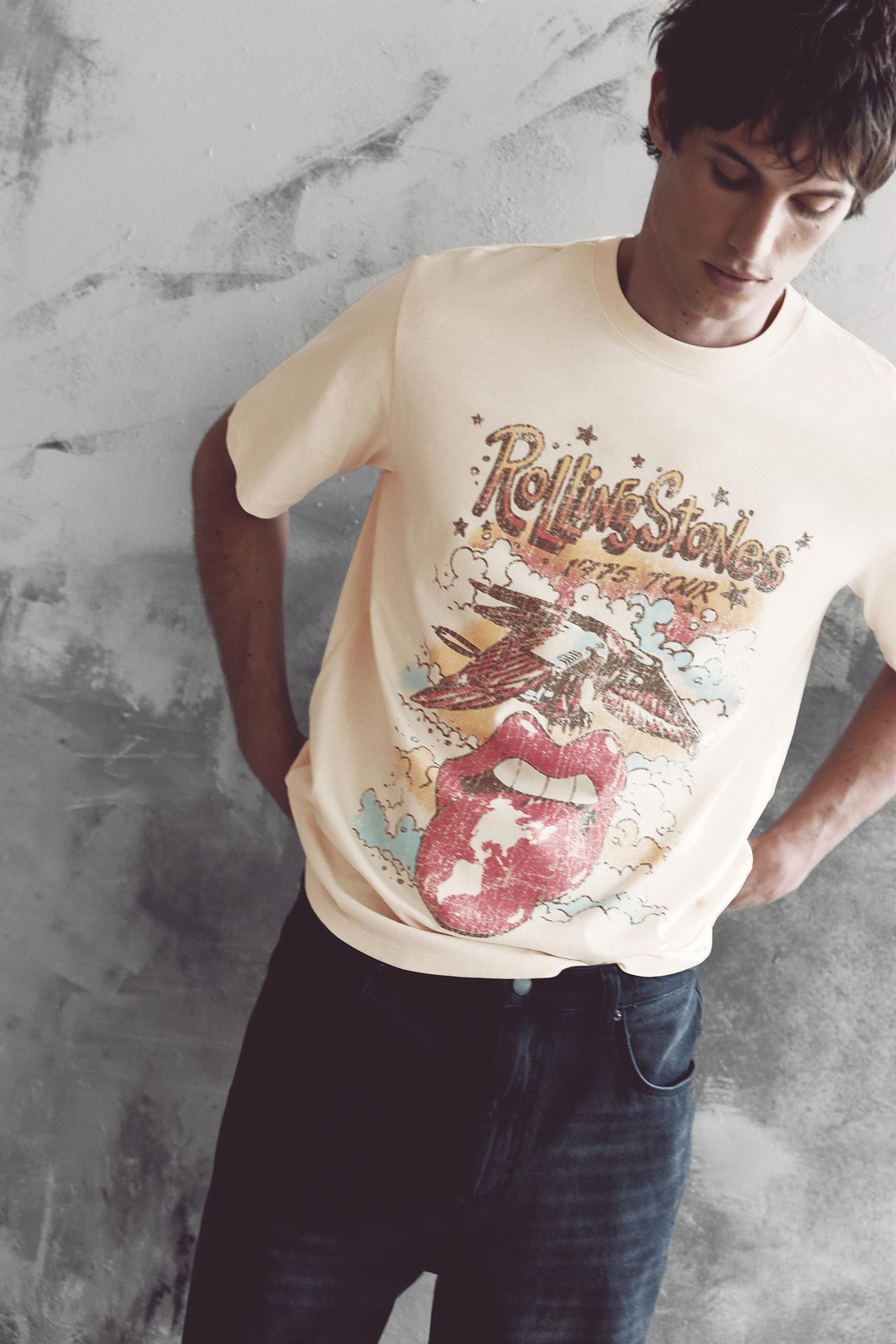 Rolling Stones T-shirt — Off white