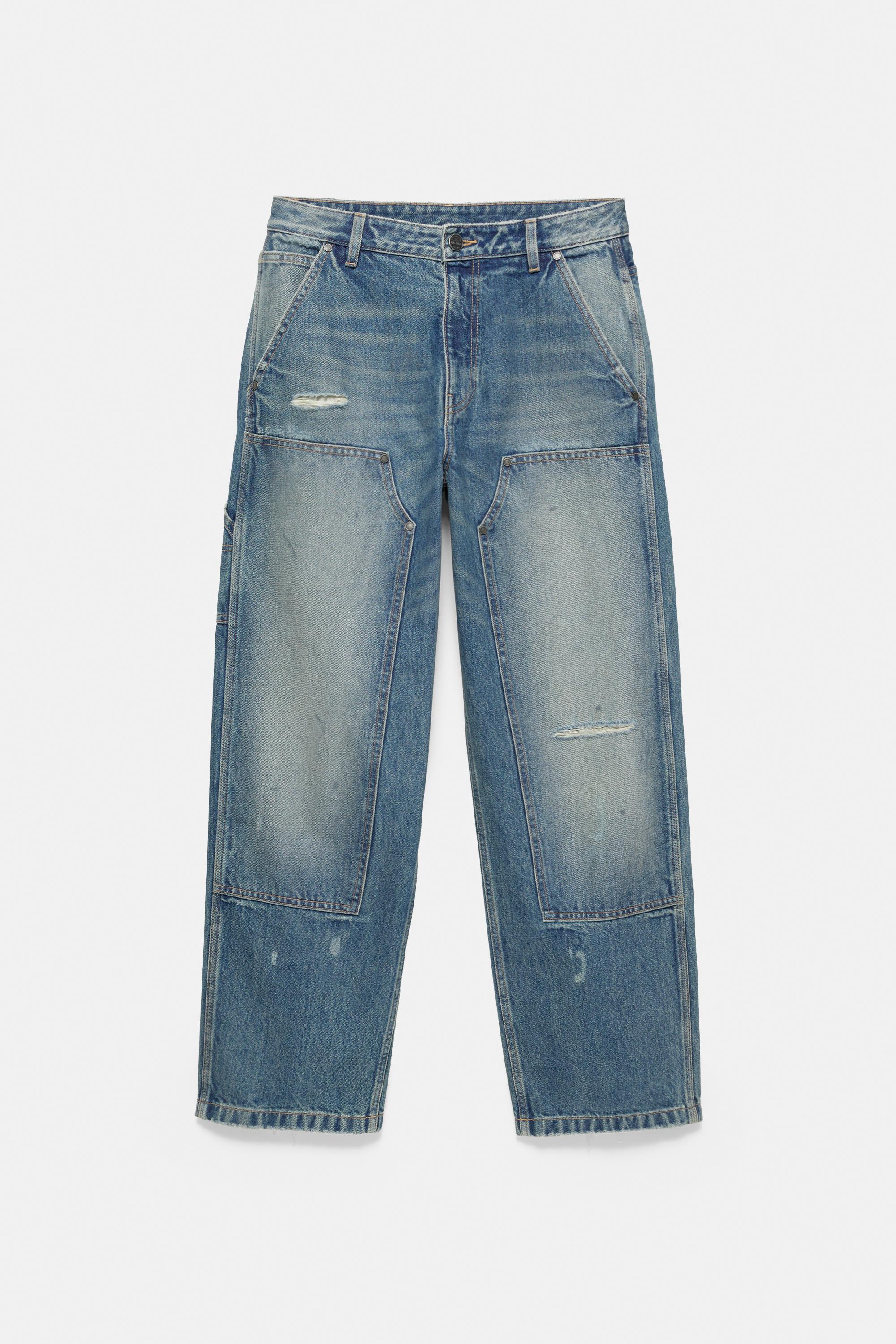 Baggy jeans — Medium blue