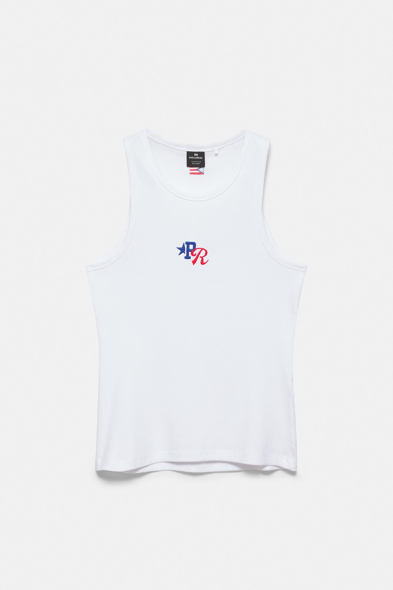 Puerto Rico tank top — White