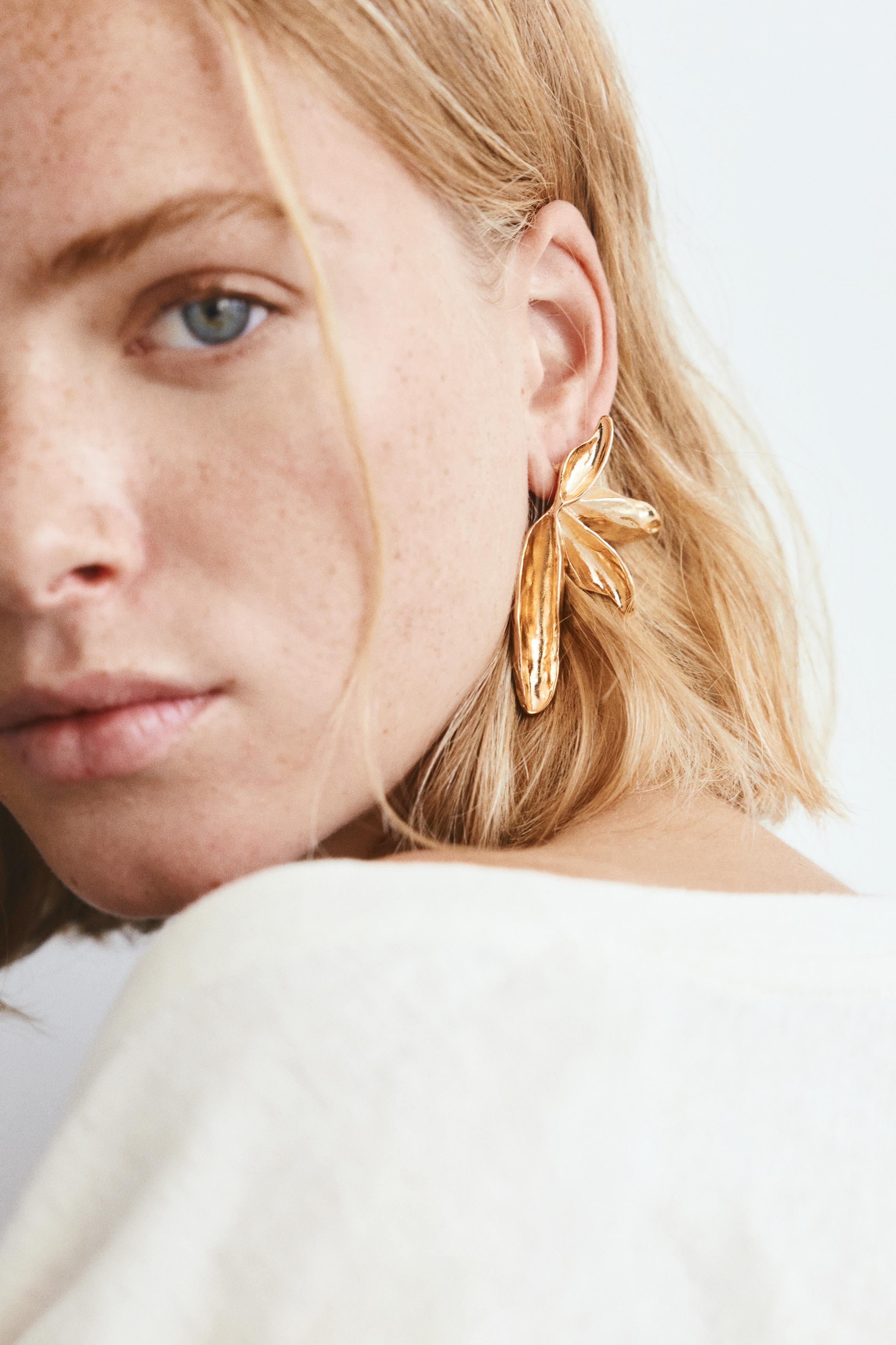 Çiçekli küpe - Görsel 7