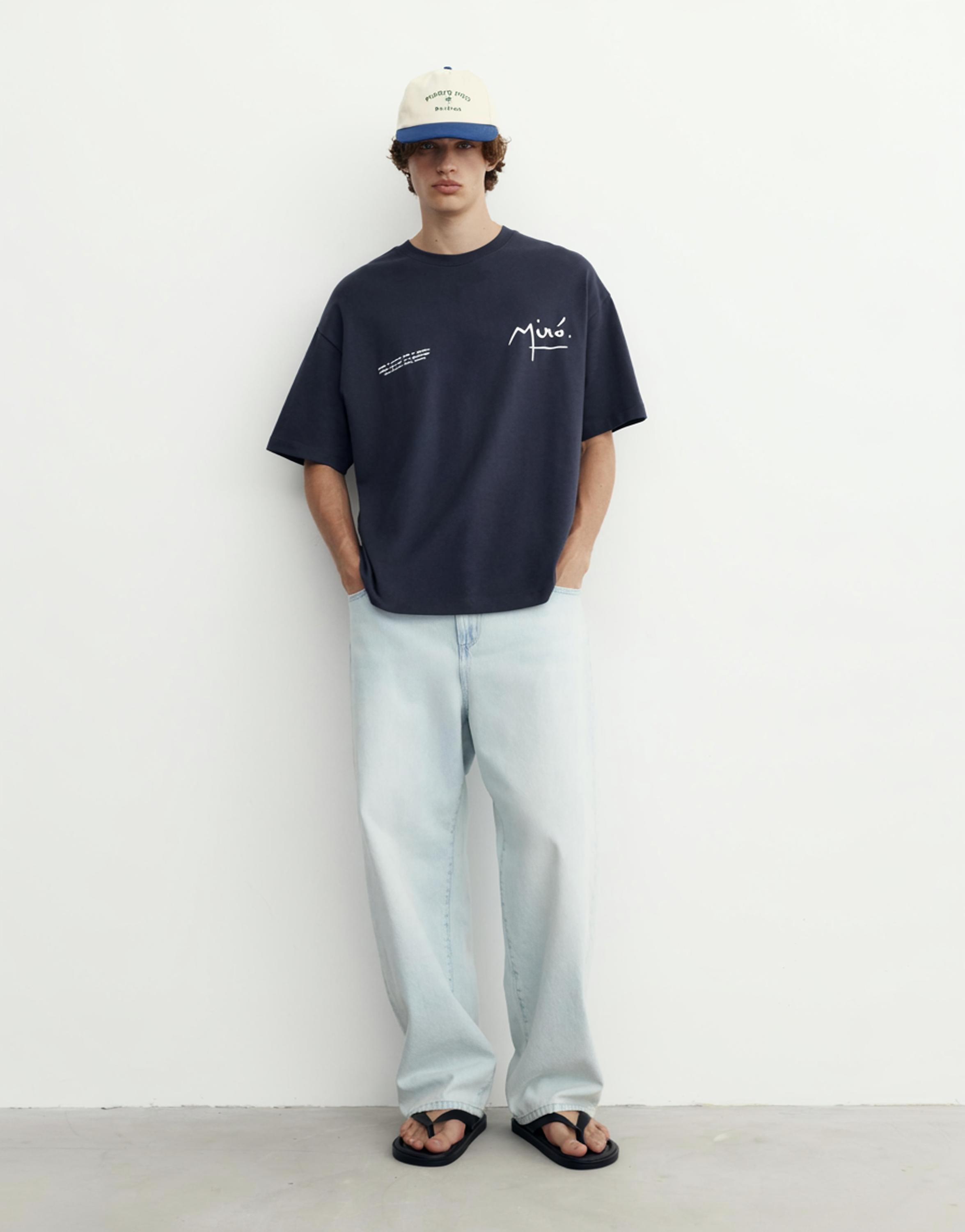 Miró relaxed fit T-shirt — Navy