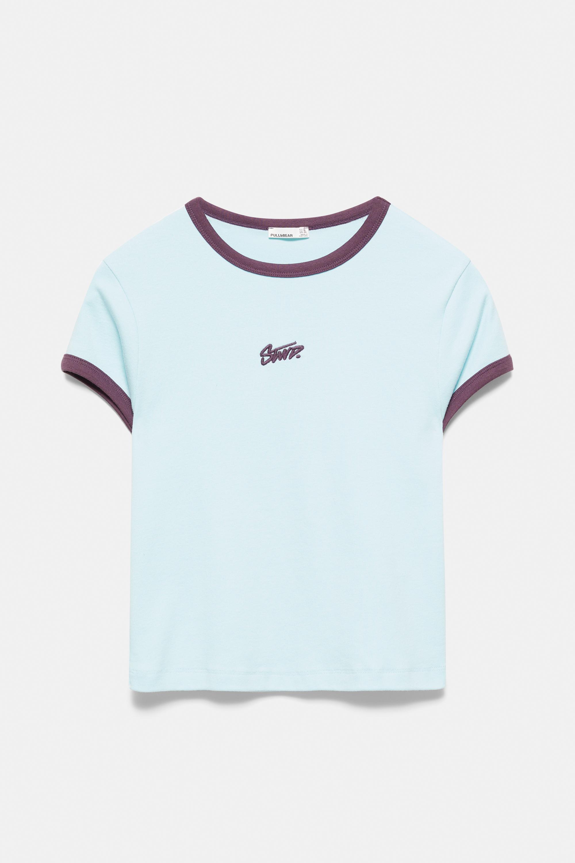 STWD graphic T-shirt — Pale blue