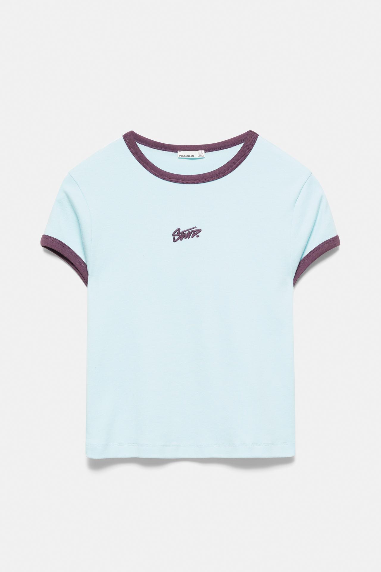 STWD graphic T-shirt — Pale blue