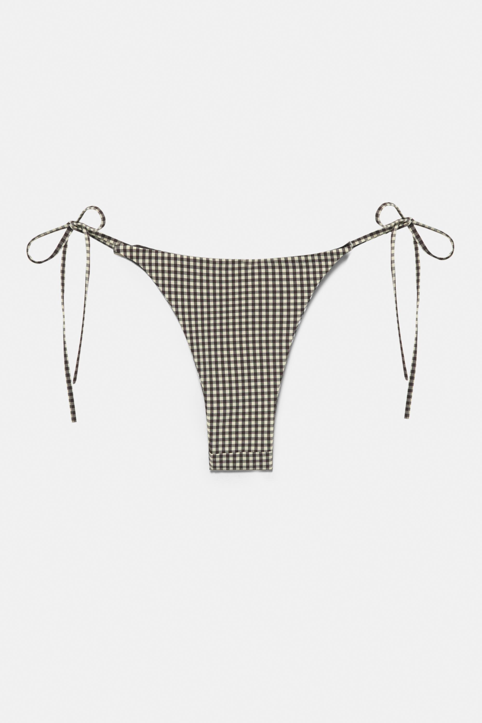 Pötikareli bikini altı