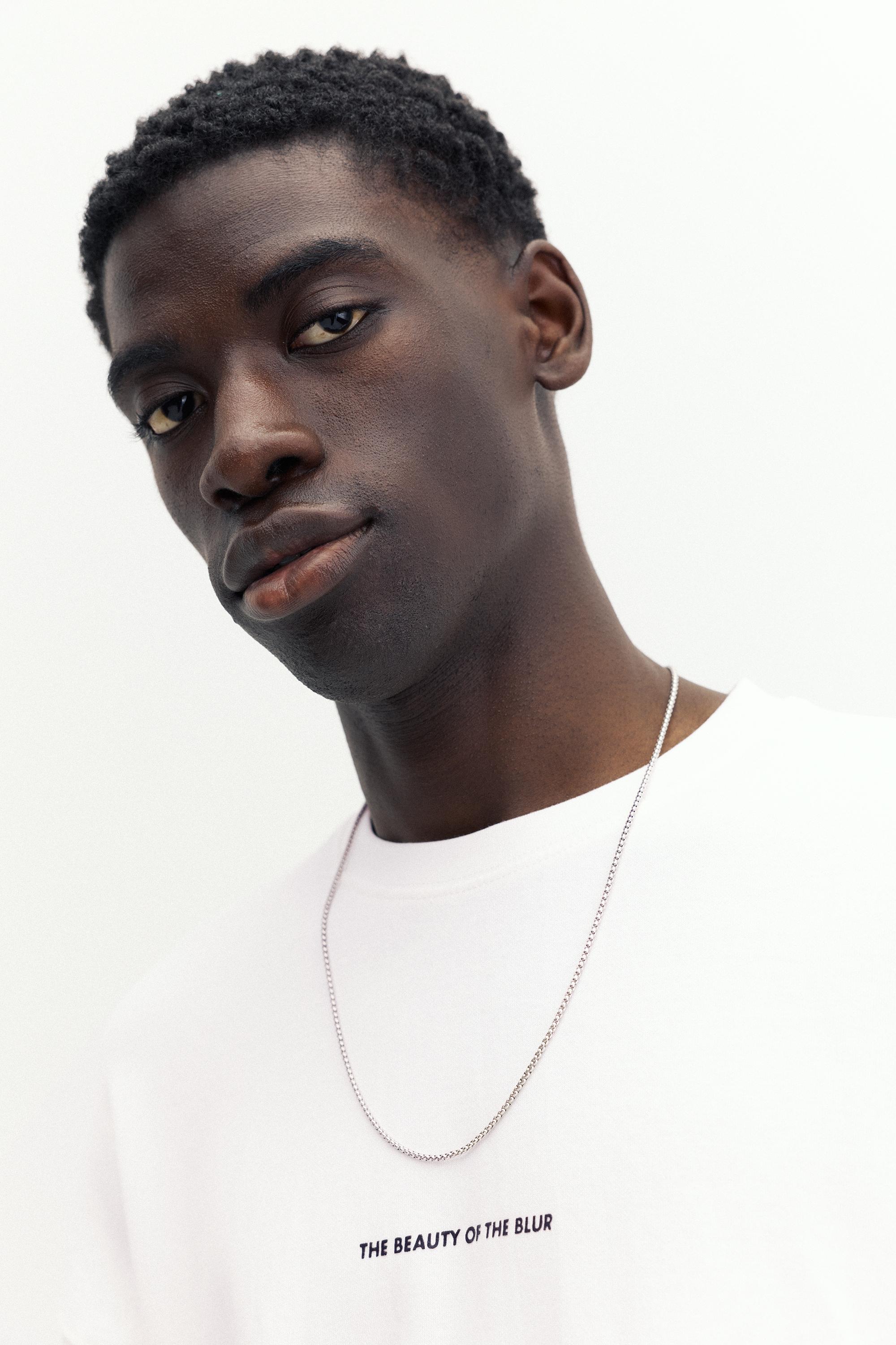Interlock photographic T-shirt — Off white