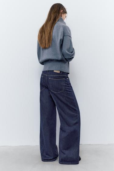 Low-rise baggy jeans — Ink blue 2
