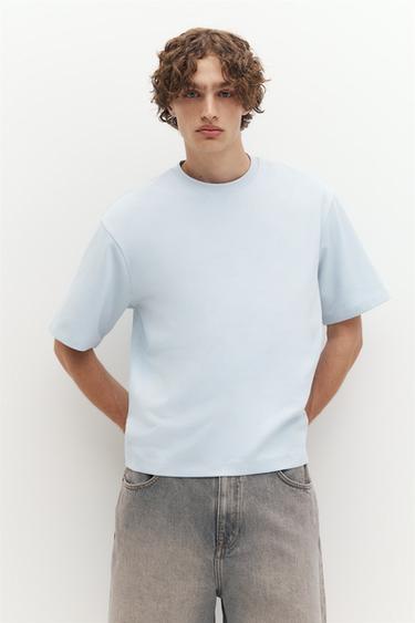 Boxy T-shirt — Blue 1