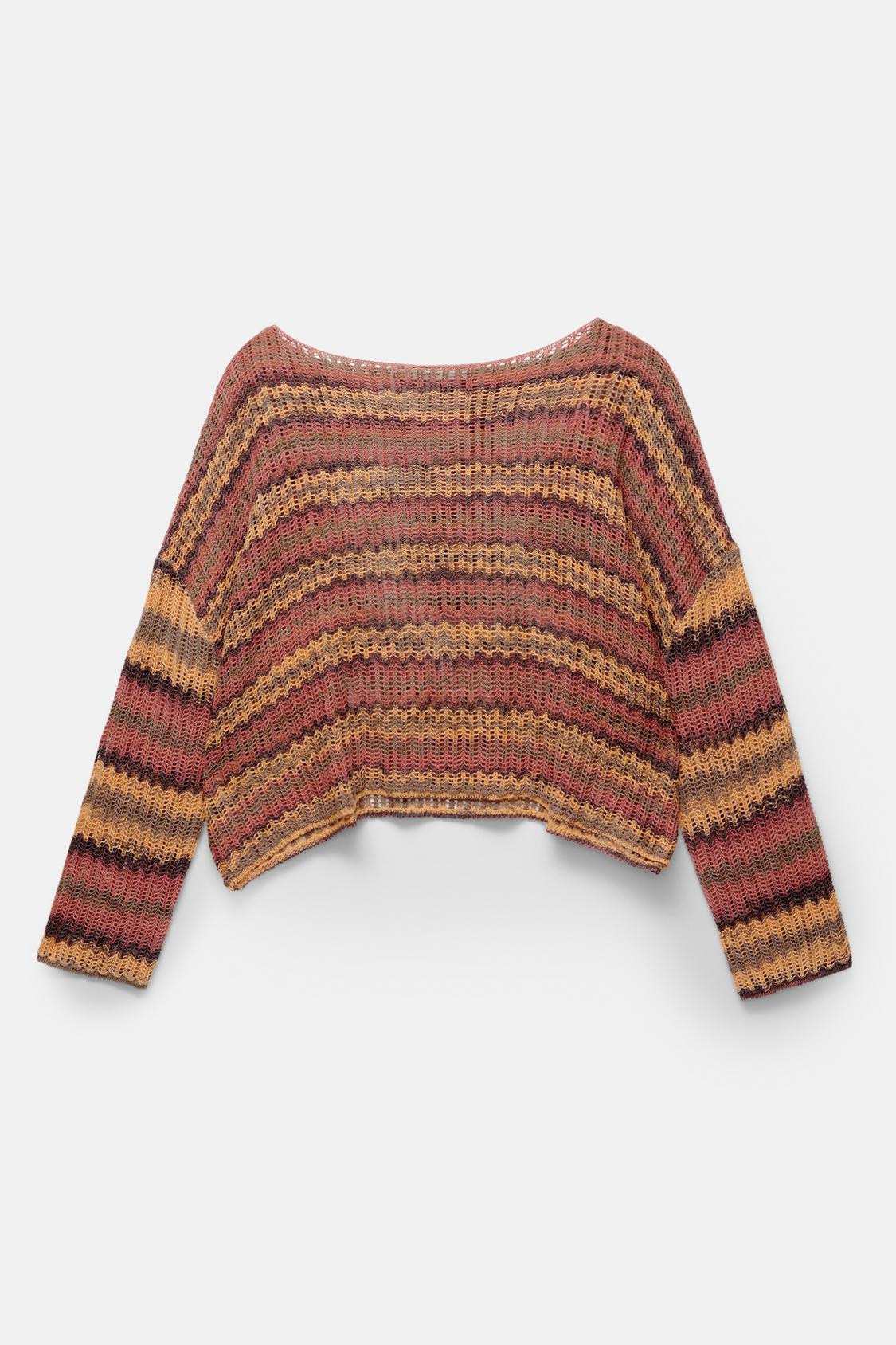 Crochet Hoodie Pattern Pango Bag Zara Space-dye Crochet Sweater