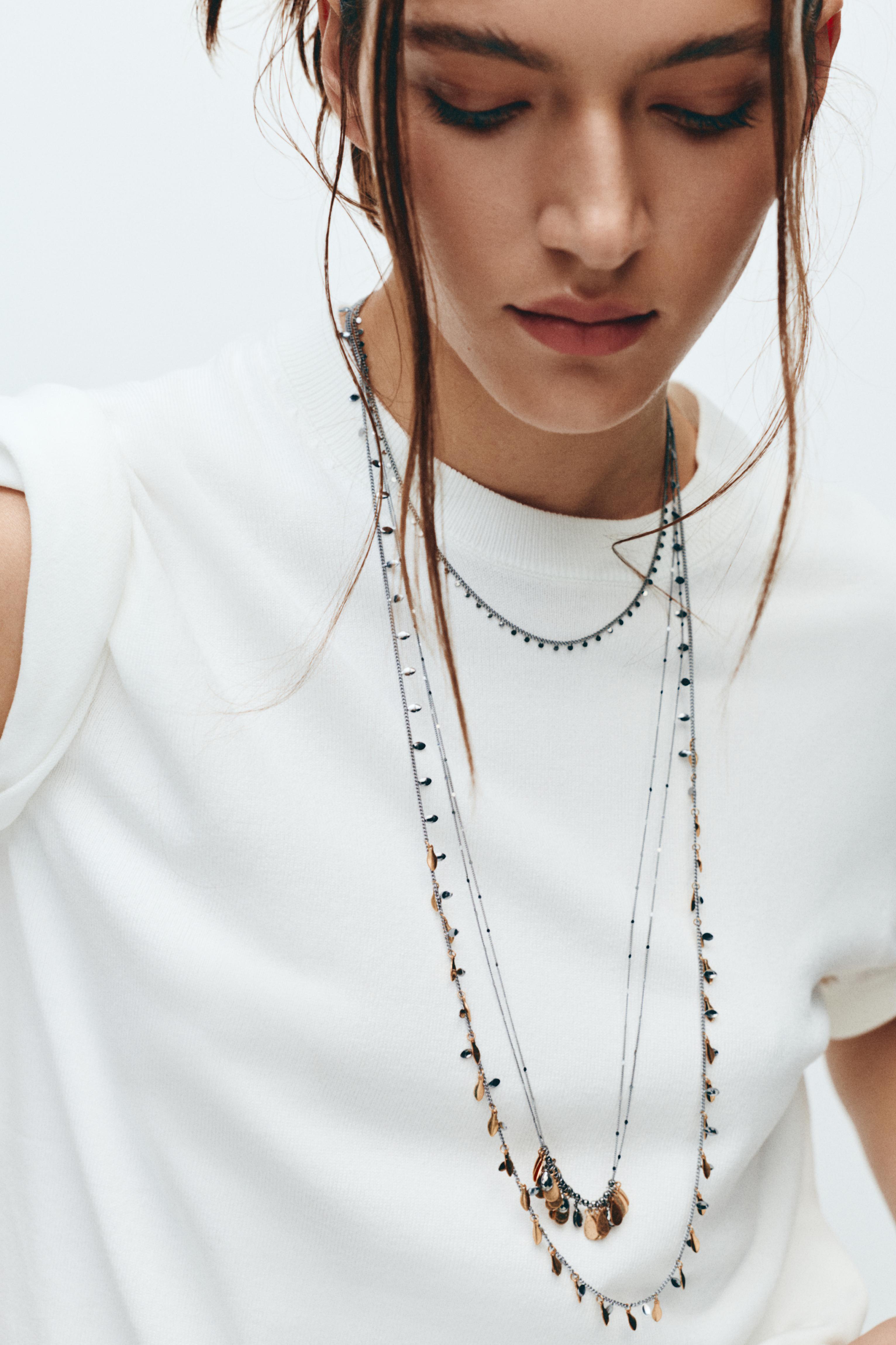 Pack of 3 necklaces — Grey