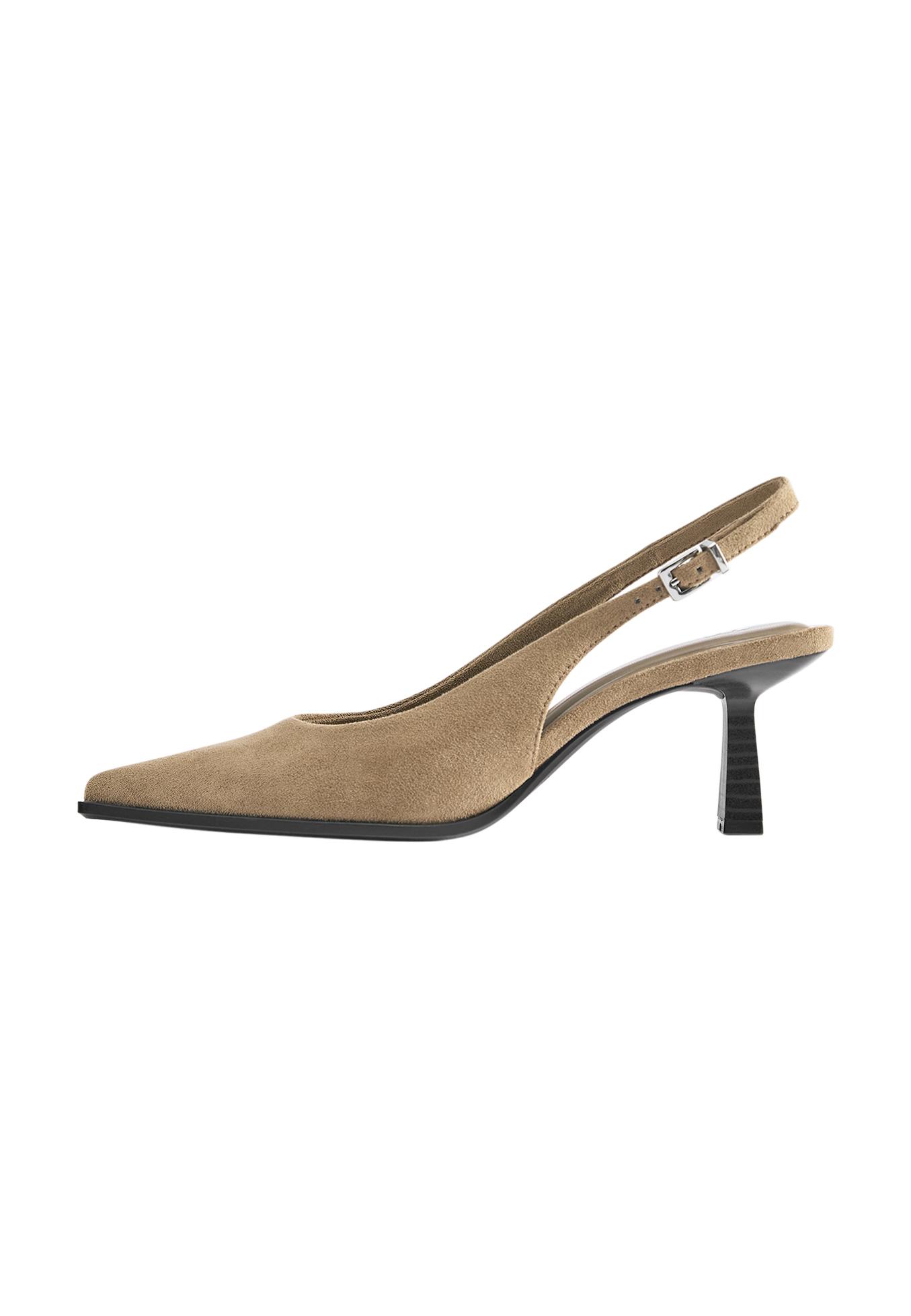 Slingback heels — Sand