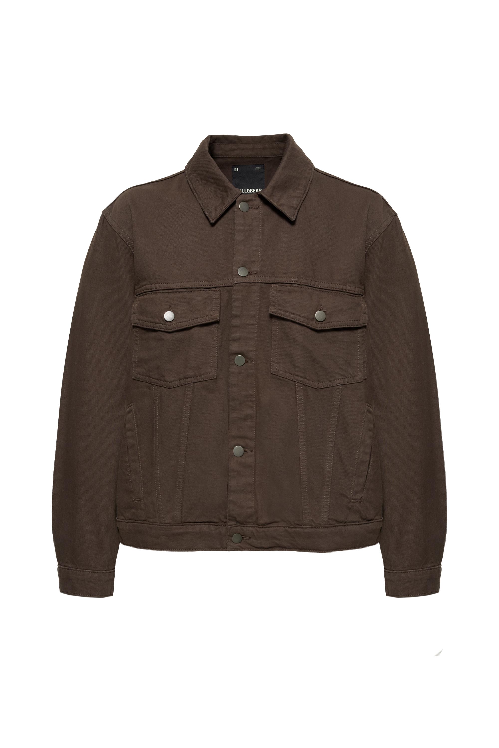 Pull&Bear Trucker denim ceket görsel 8