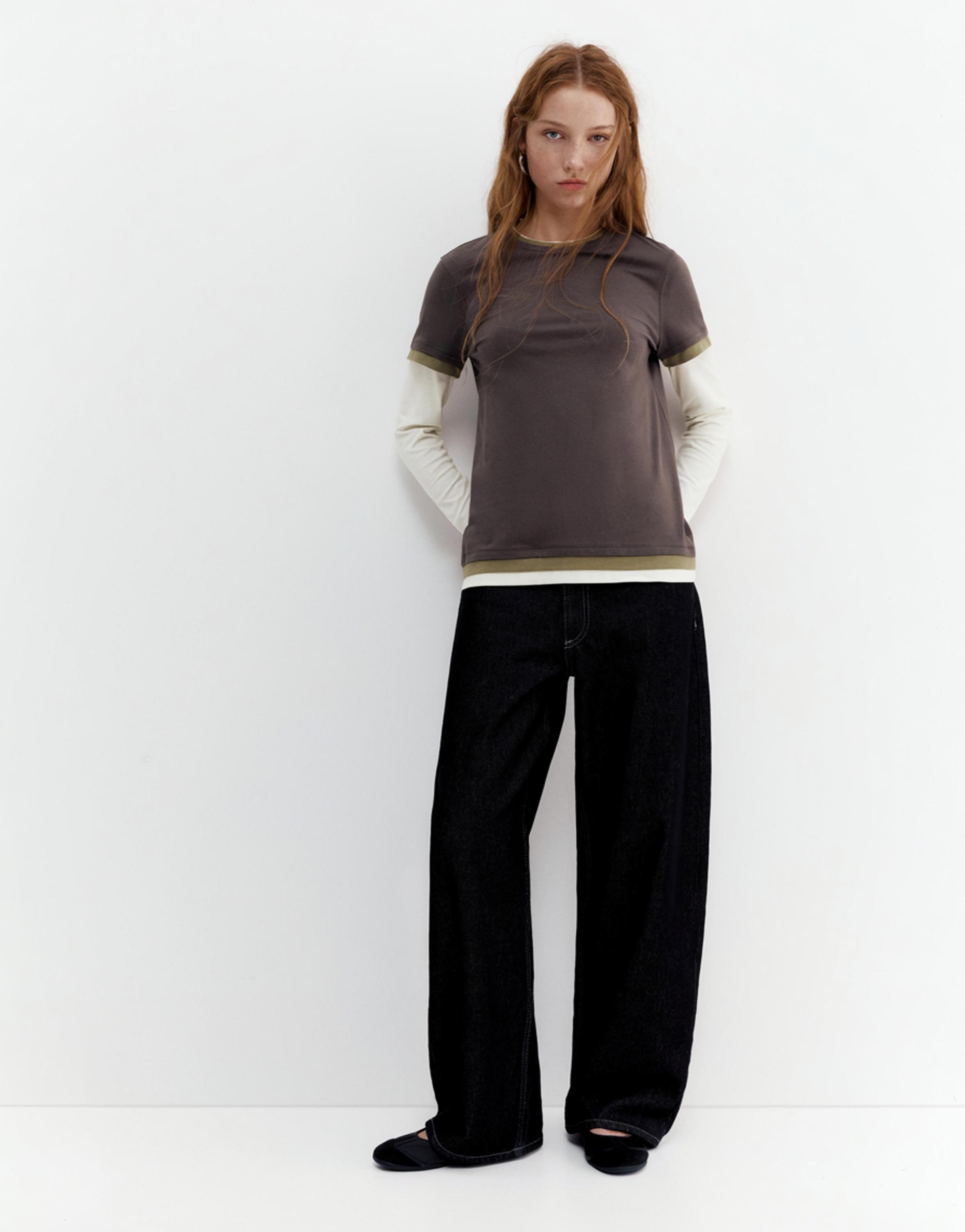 Çift kollu t-shirt - Görsel 13